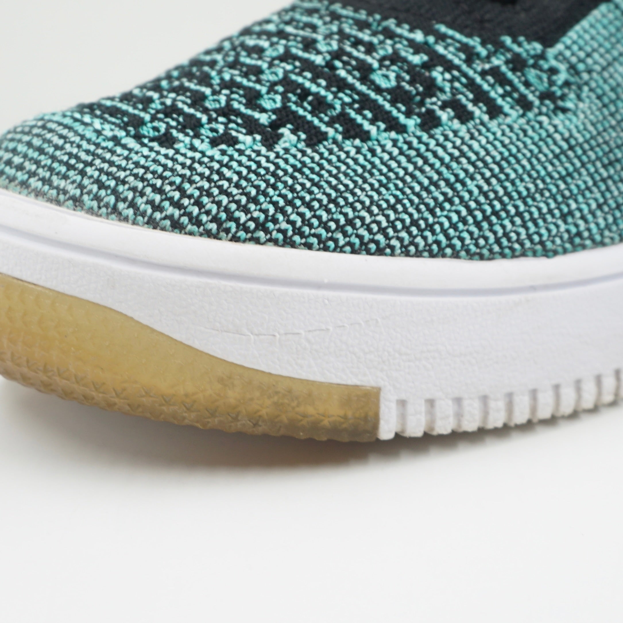 Nike Air Force 1 Ultra Flyknit Low Hyper Jade White Black