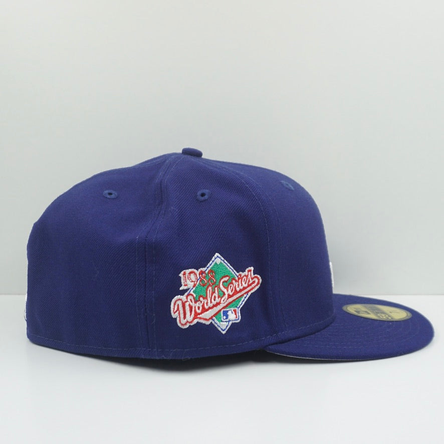New Era Los Angeles Dodgers Mini Badge 1988 World Series Fitted Cap
