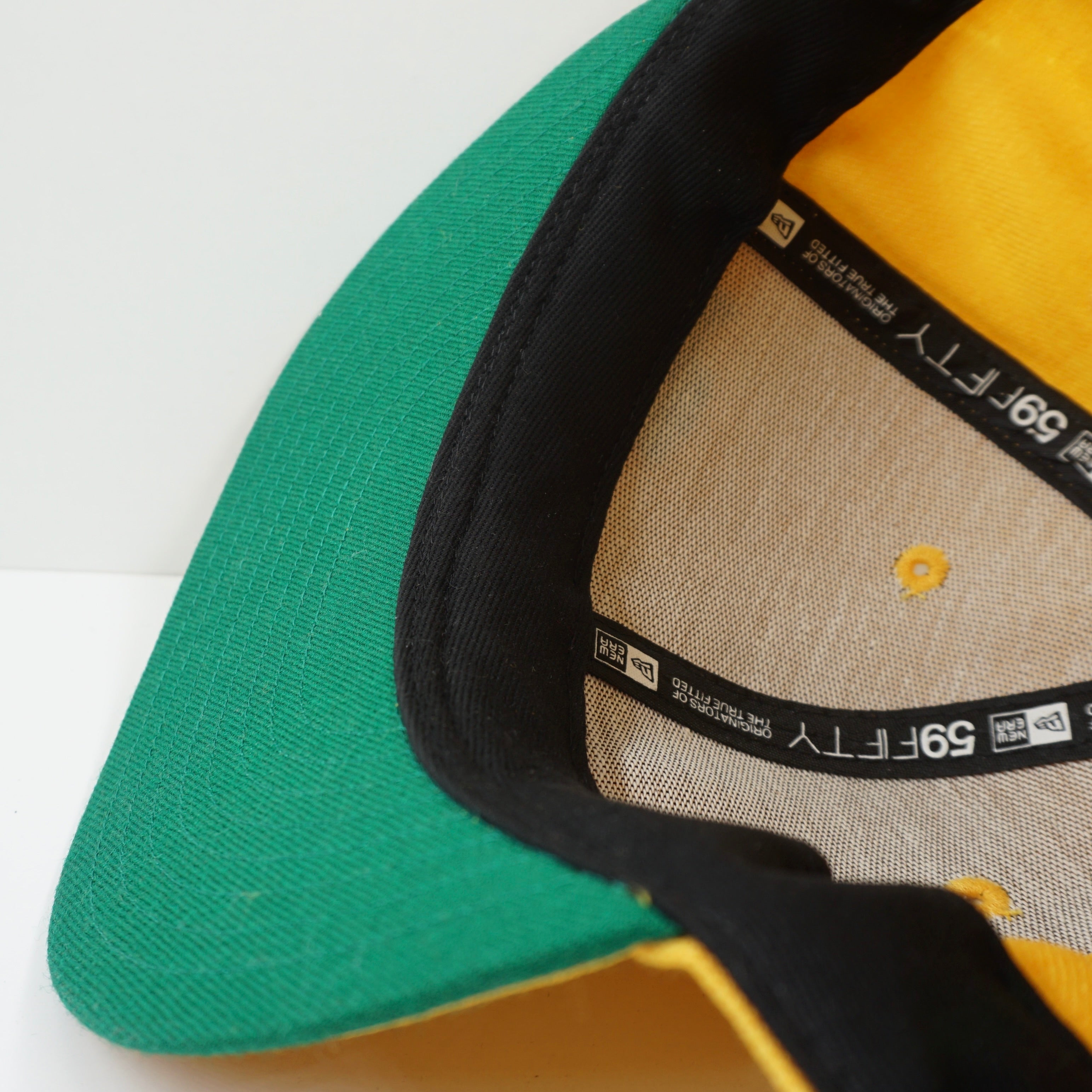 New Era Brazil Yellow Green Fitted Cap