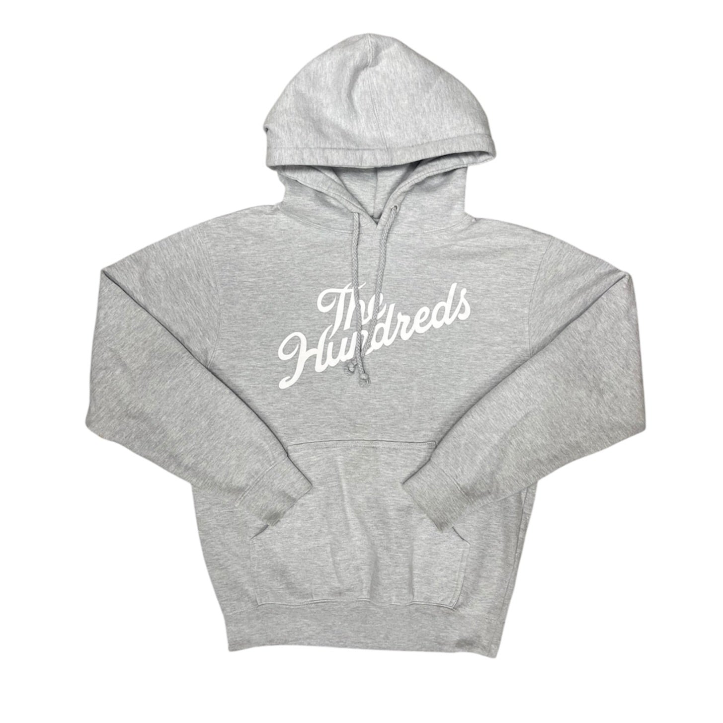 The Hundreds Grey White Logo Hoodie