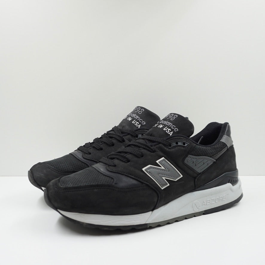 New Balance 998 Made in USA Black Grey