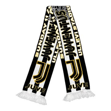 Juventus VS Atletico Madrid Ullevi Gothenburg Football Scarf (2024)