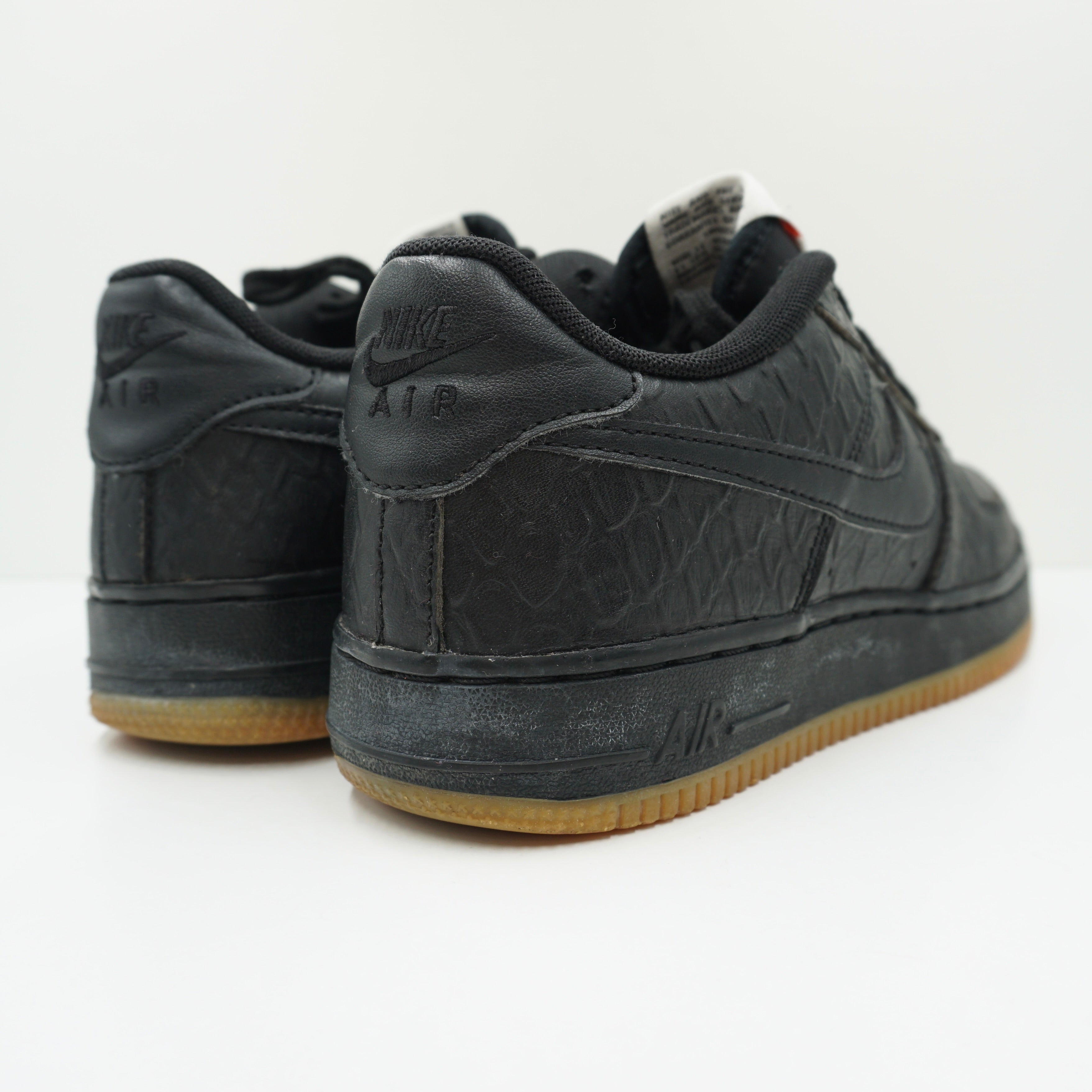 Nike Air Force 1 Croc Black Gum