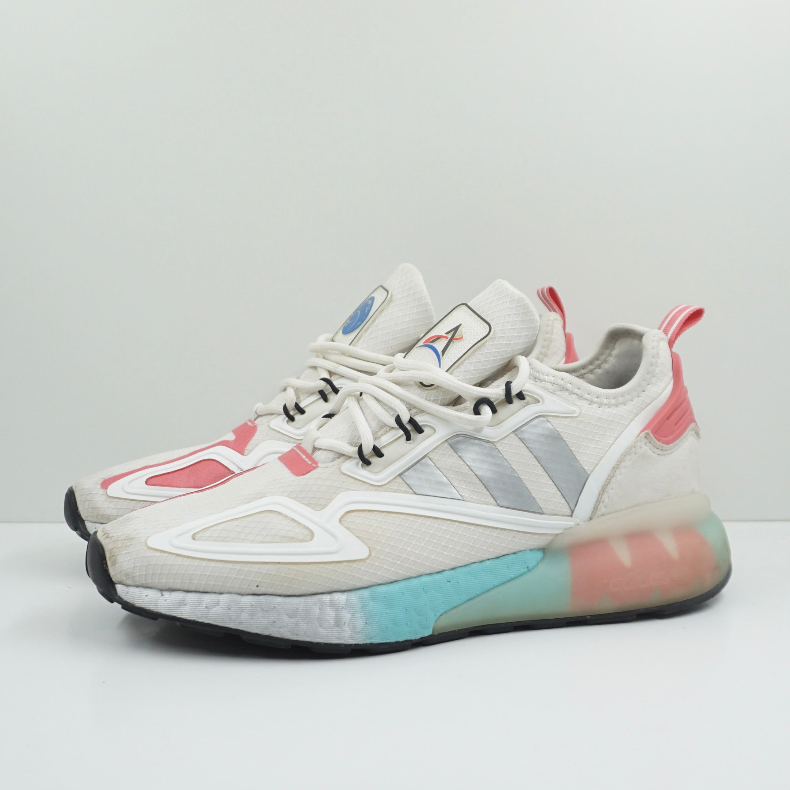 Adidas ZX 2K Boost NASA White Hazy Rose (W) - Main Image