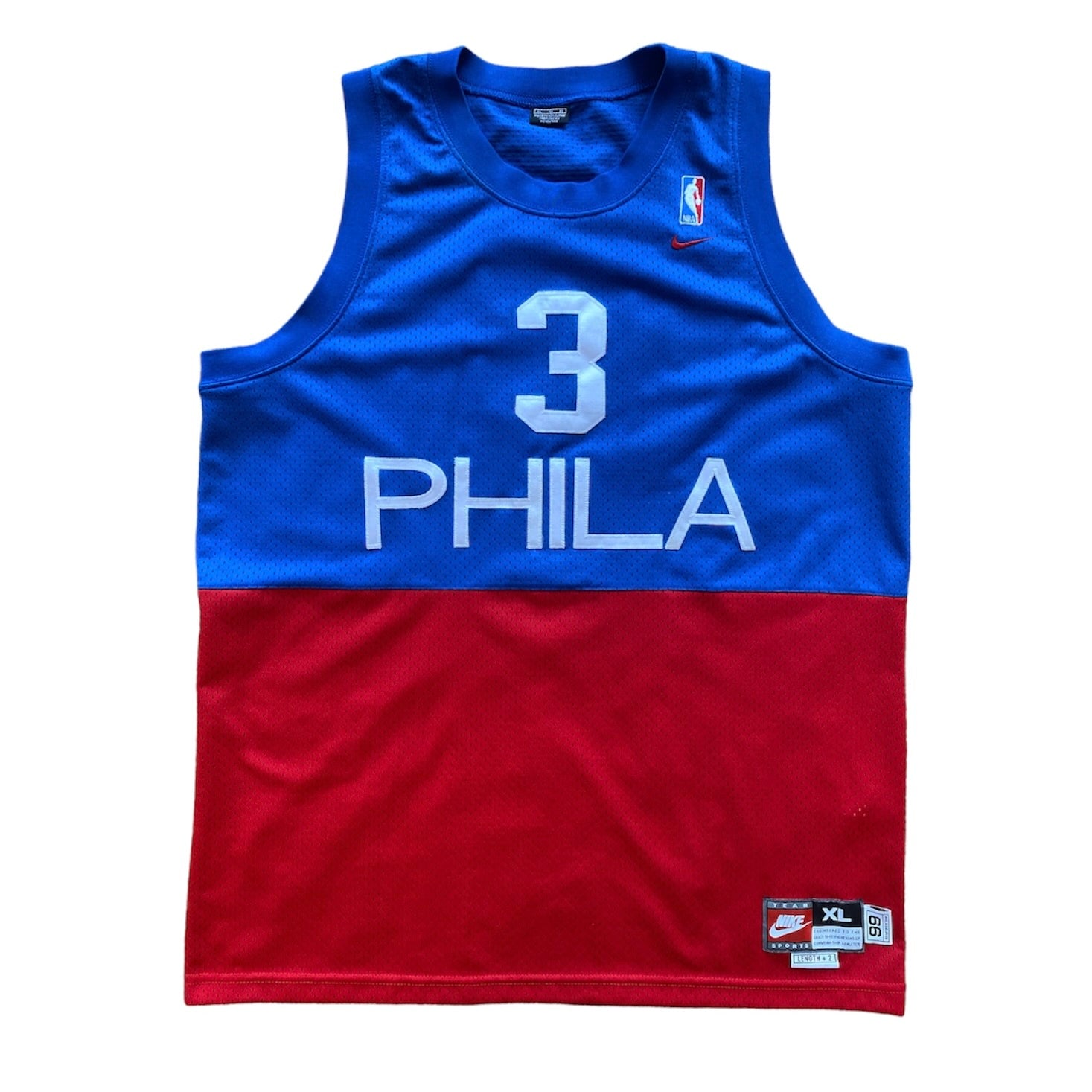 Nike Philadelphia 76ers Iverson '66 Basketball Jersey