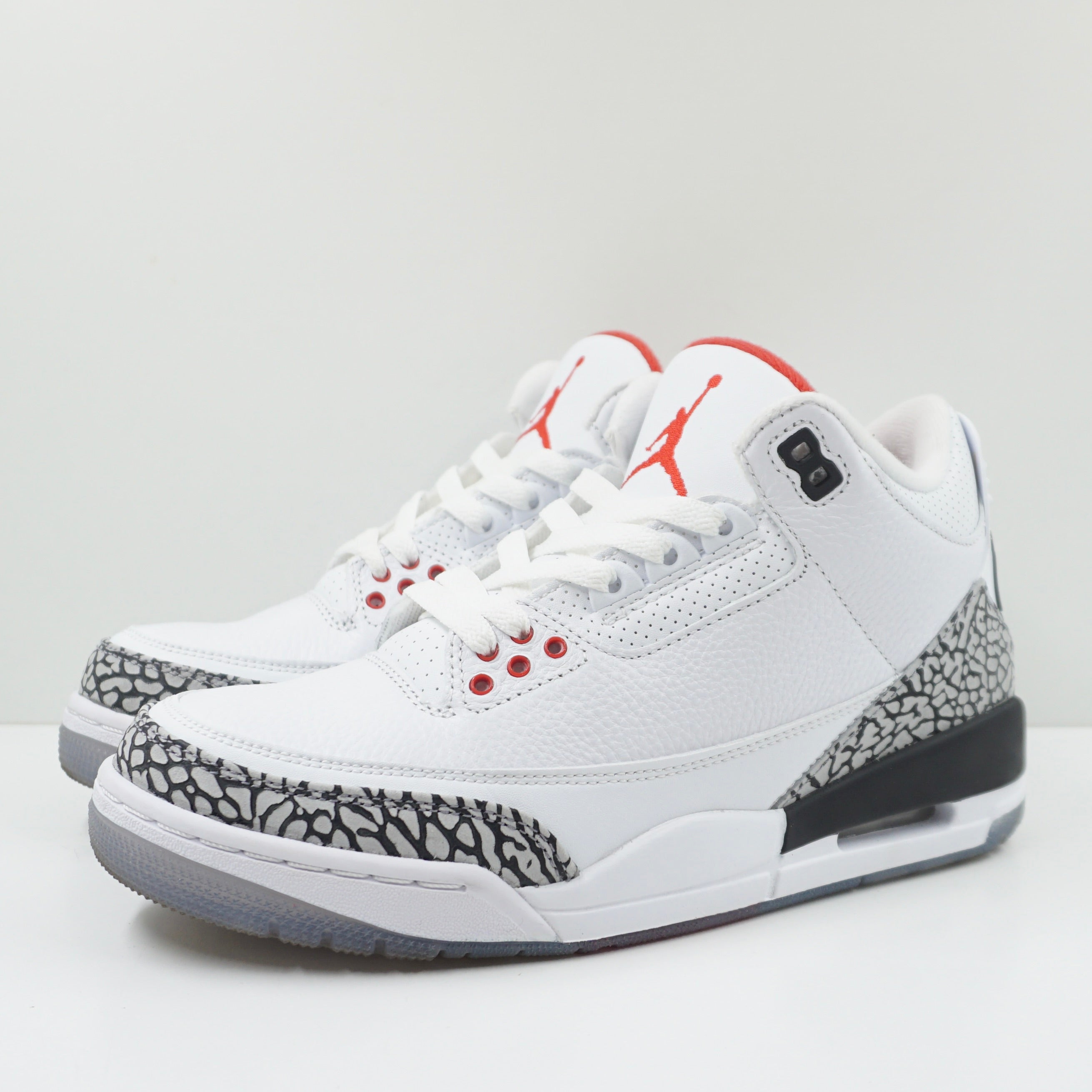 Laces White Cement Air Jordan 3s Jordan Retro Free Throw Line