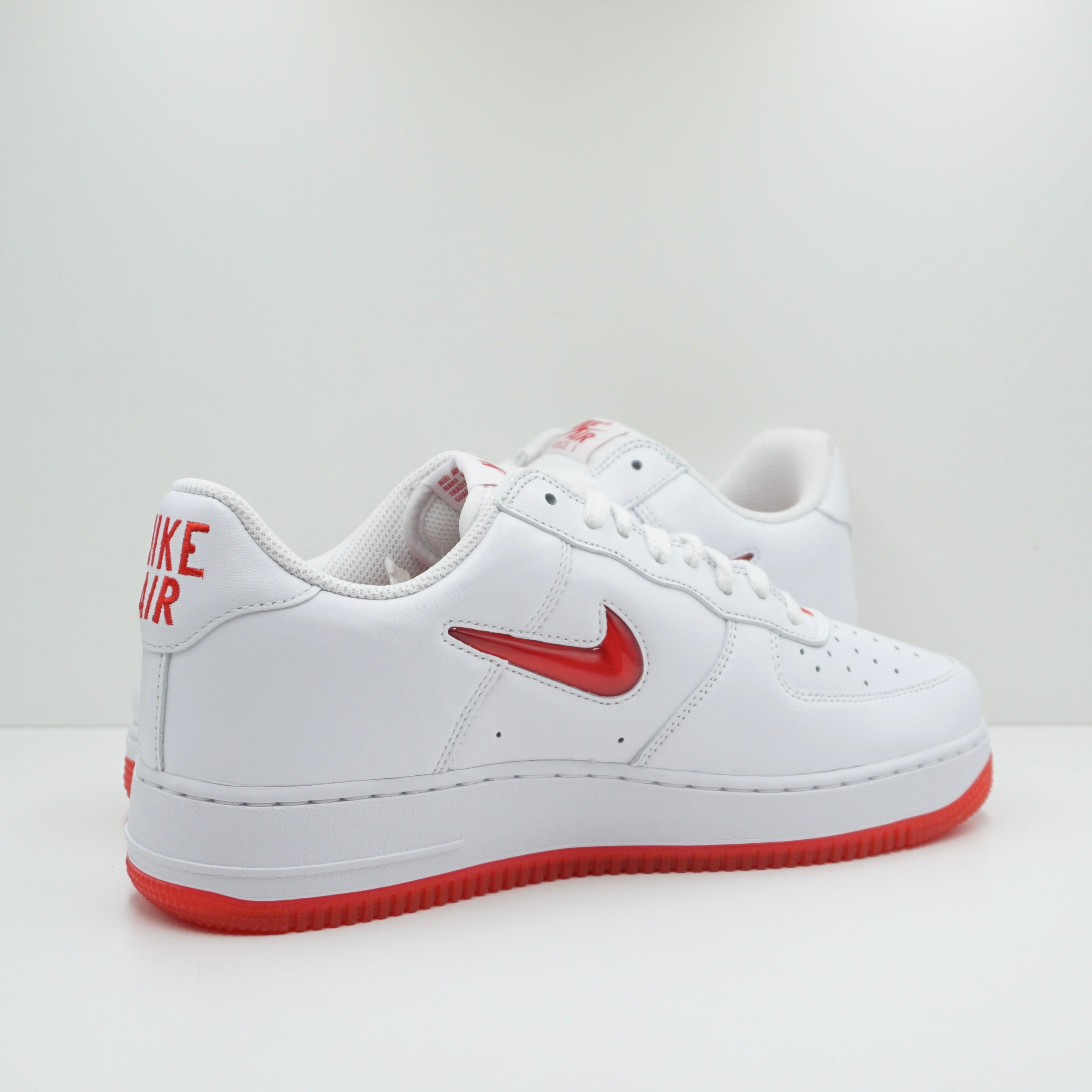 Nike Air Force 1 Low '07 Retro Color Of The Month Jewel Swoosh University Red