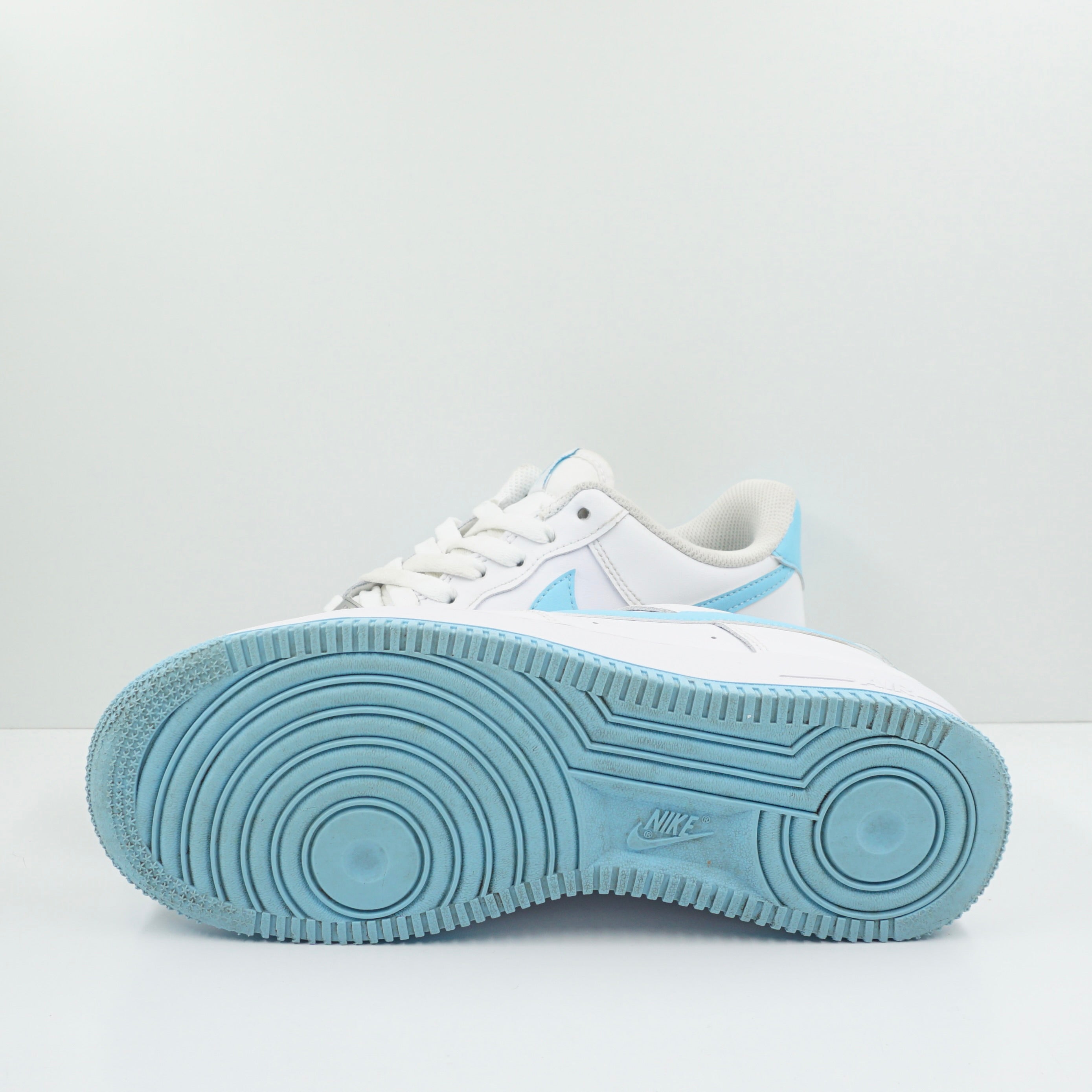 Nike Air Force 1 Low '07 White Aquarius Blue