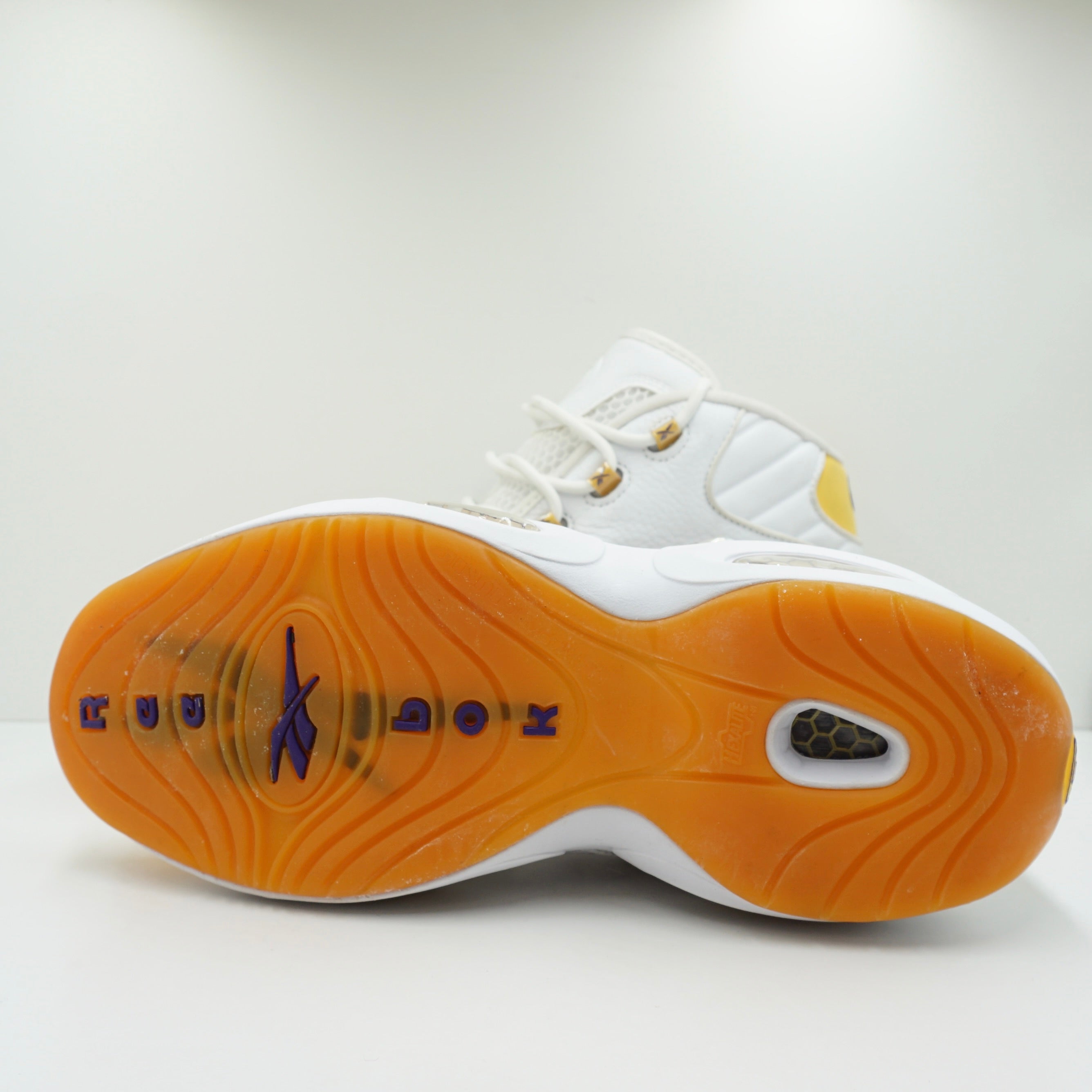 Reebok Question Mid Yellow Toe