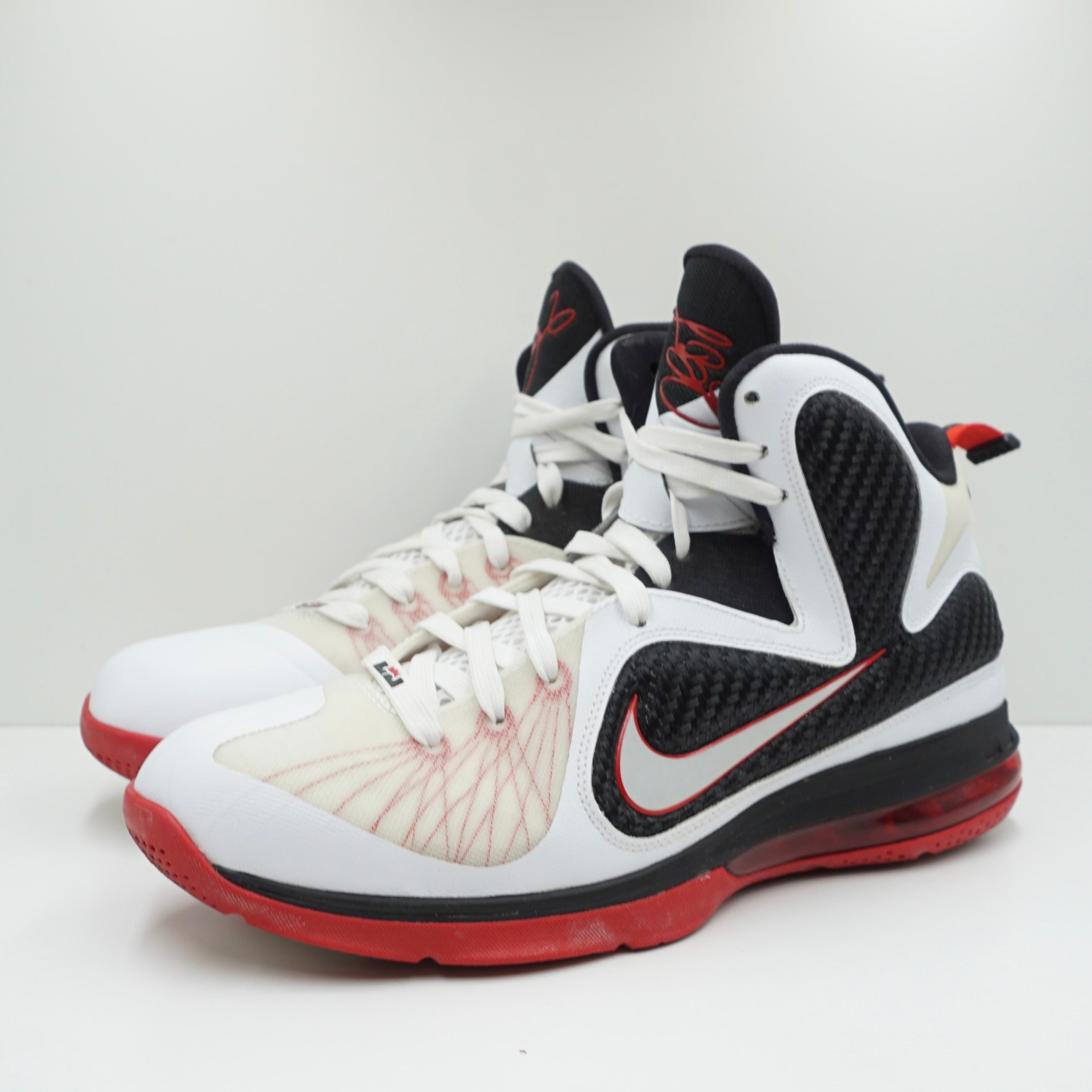 lebron 9 white red