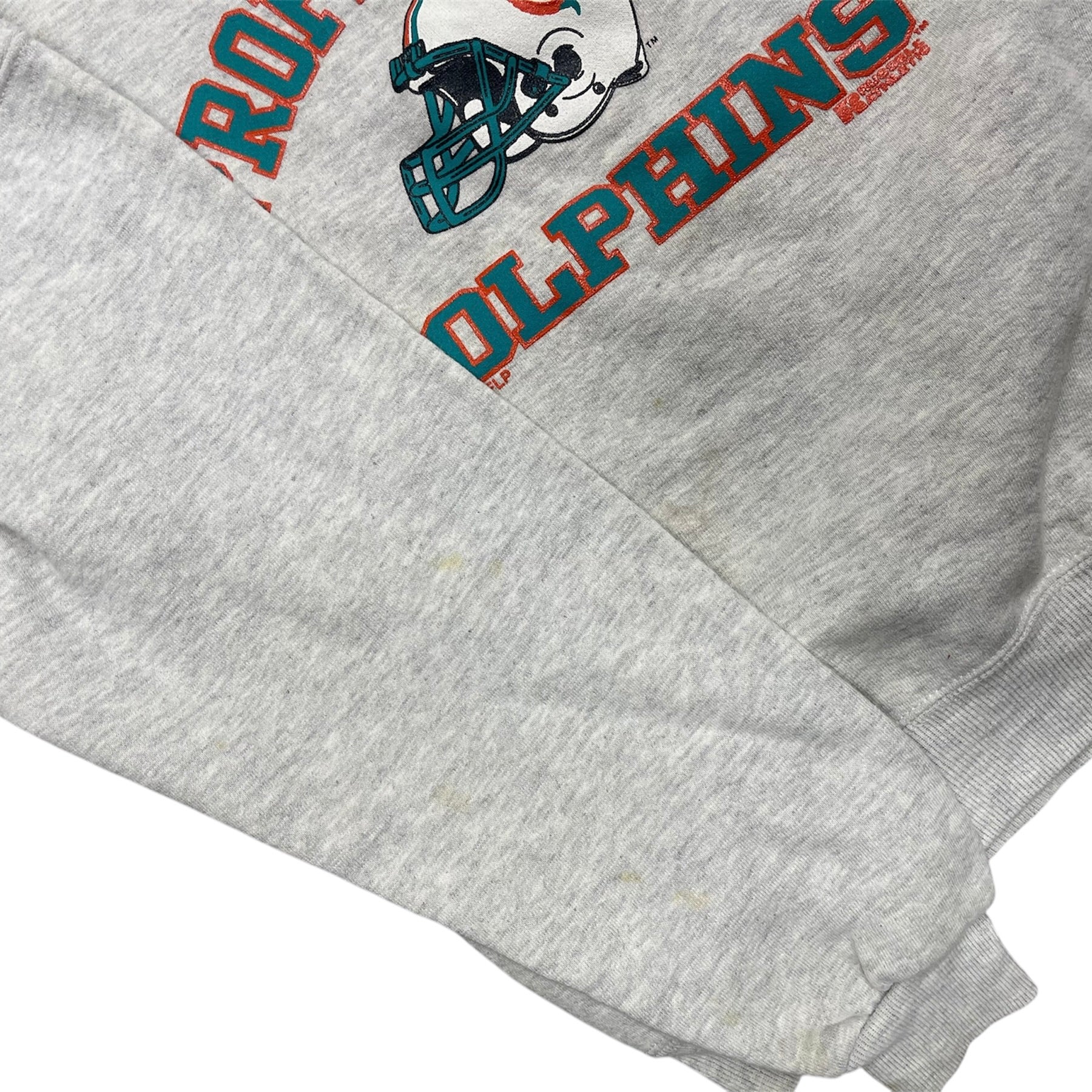 Russell Athletics Miami Dolphins NFL Grey Sweatshirt (Youth)