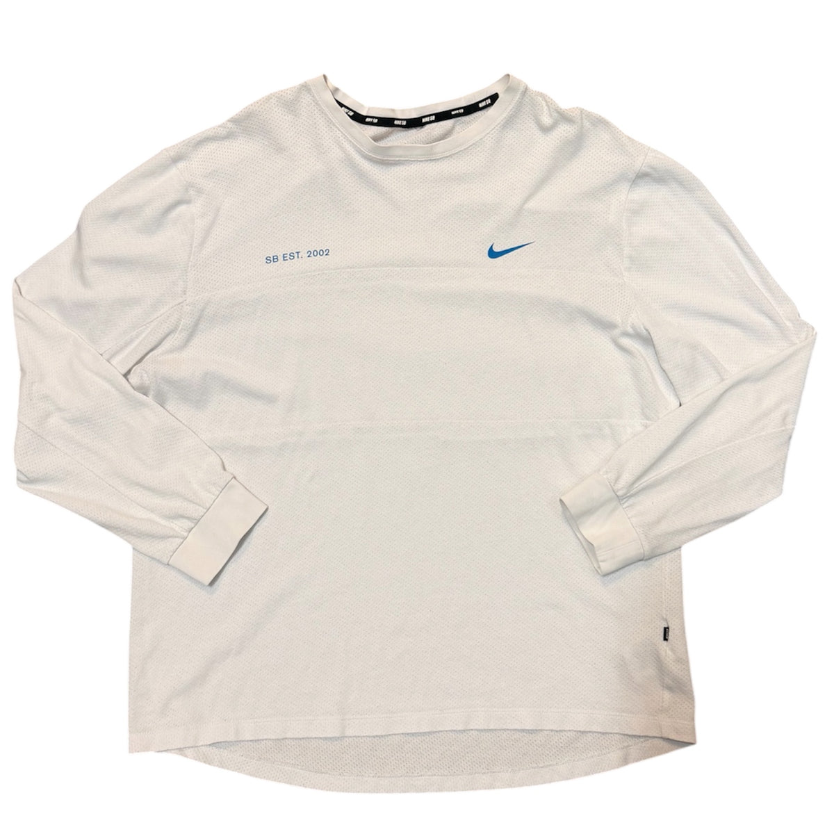 Nike SB Top Mesh White Long Sleeve