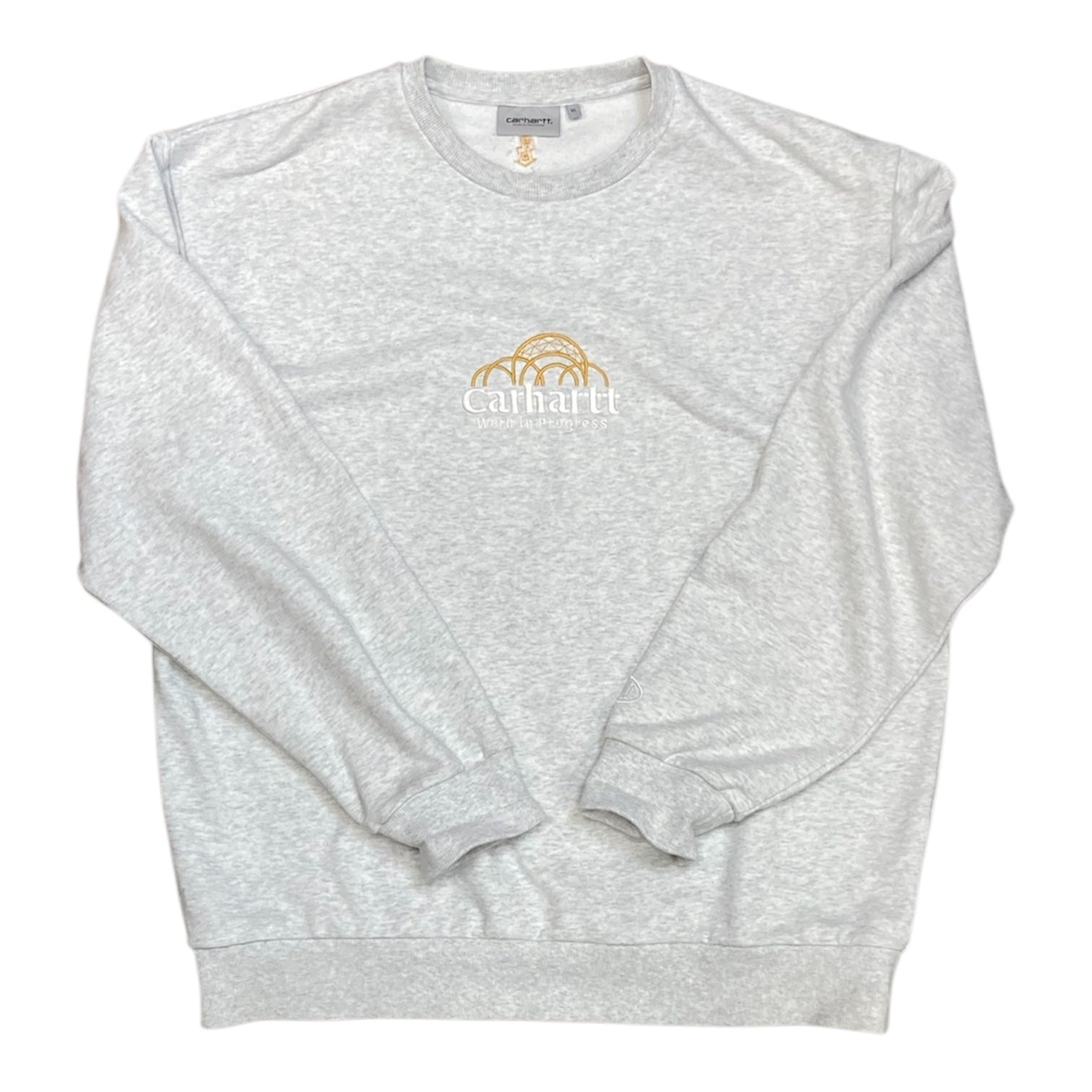 Carhartt Geo Script Grey Sweatshirt