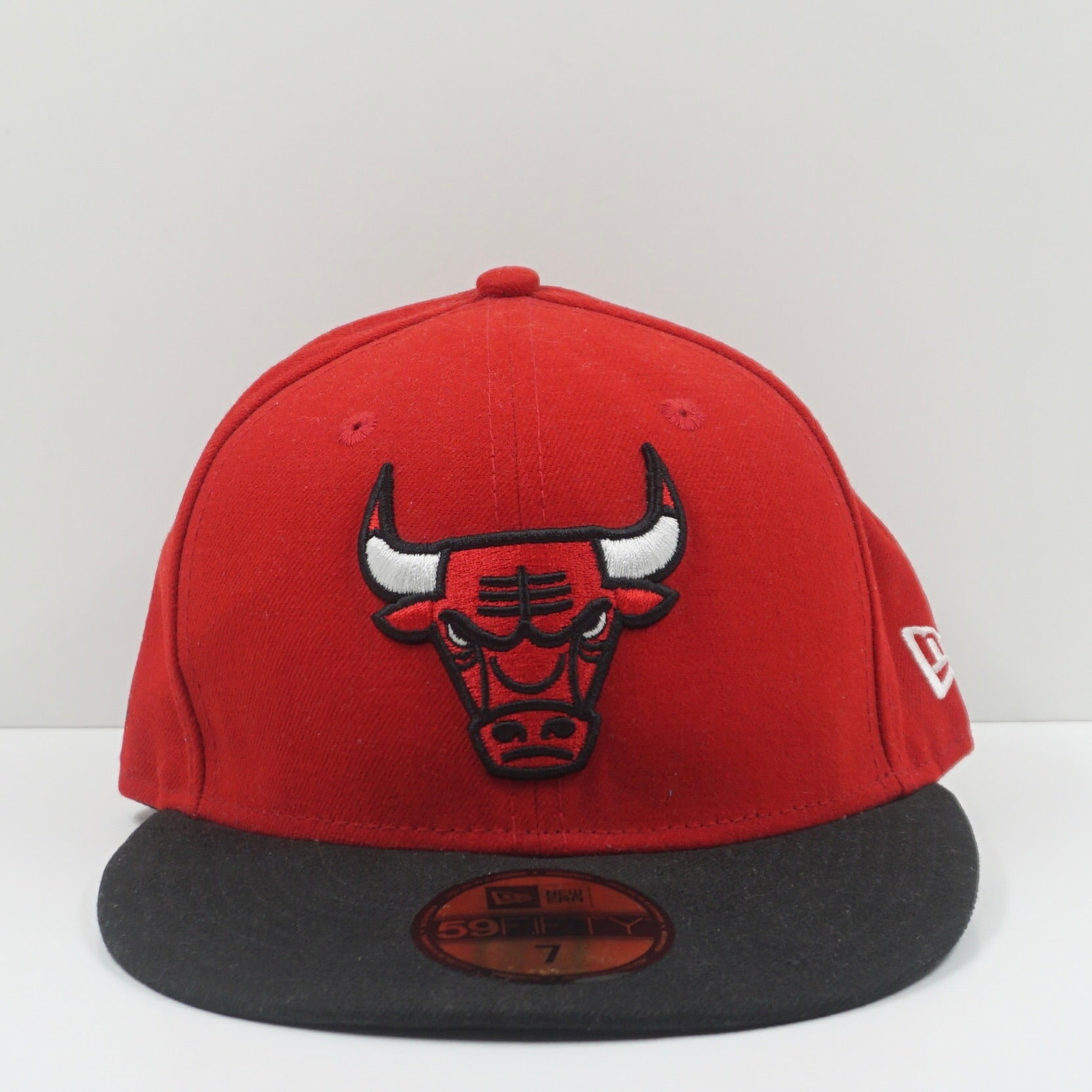 New Era Chicago Bulls Red Black Fitted Cap