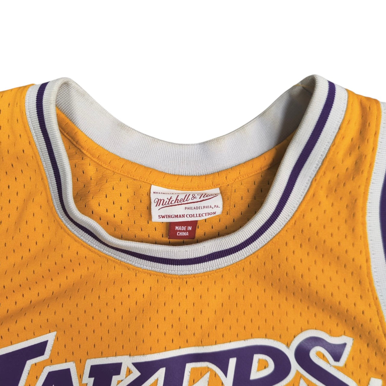 Mitchell & Ness HWC Los Angeles Lakers Magic Johnson 1984/1985 Basketball Jersey