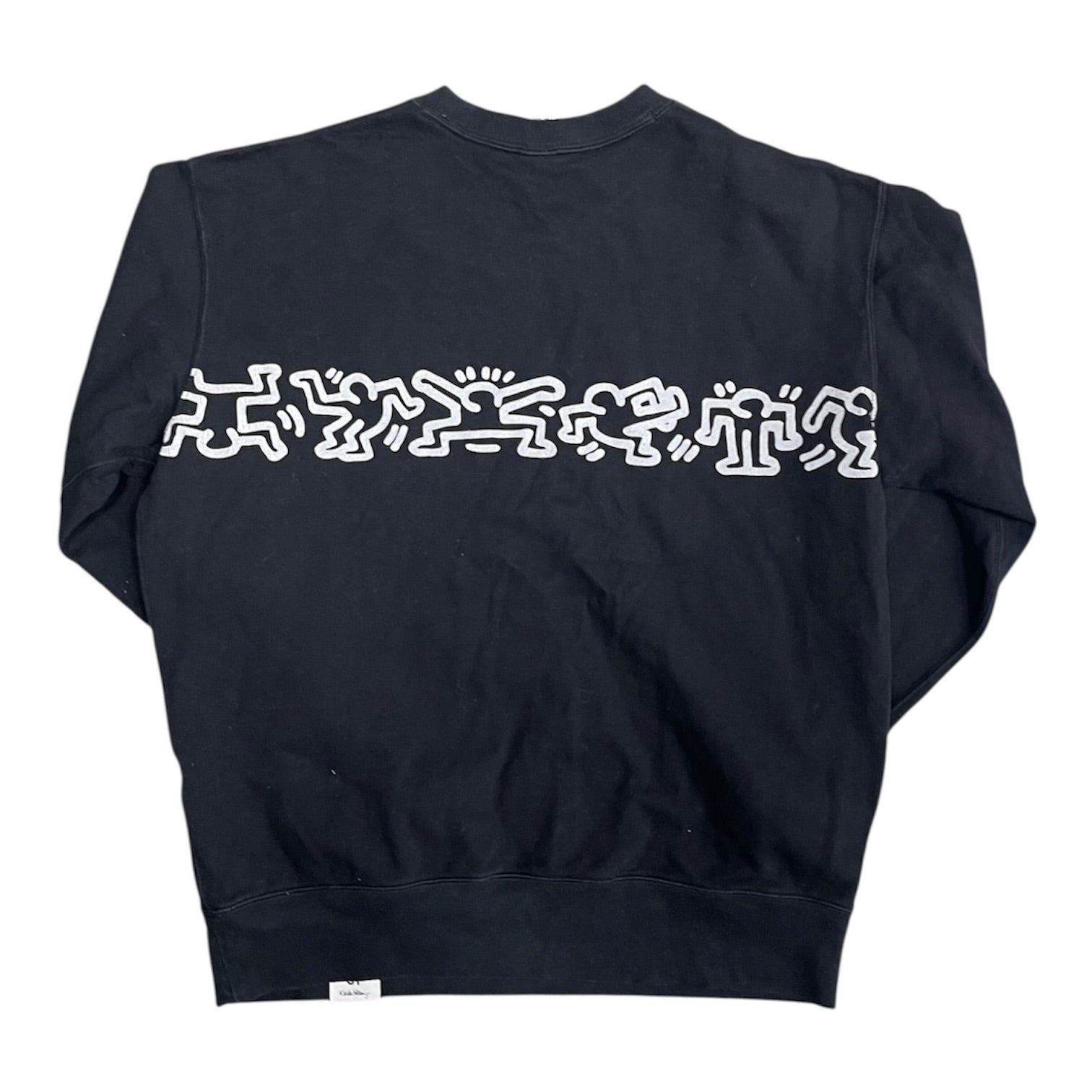 Uniqlo Keith Haring 1St Exhibition Black Sweatshirt