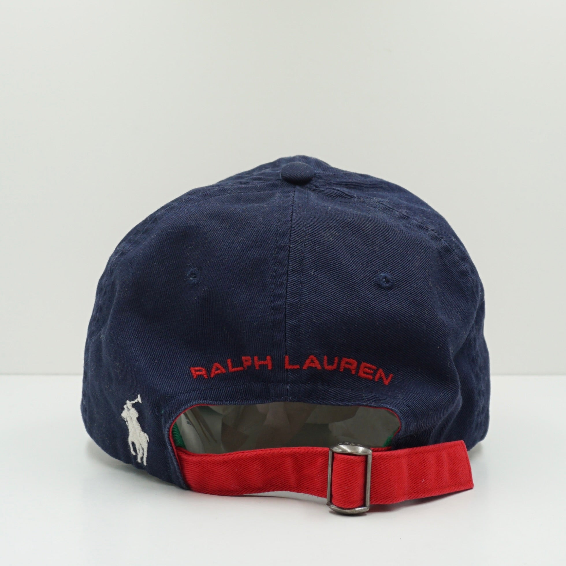 Polo Sport Ralph Lauren Navy Red Adjustable Cap