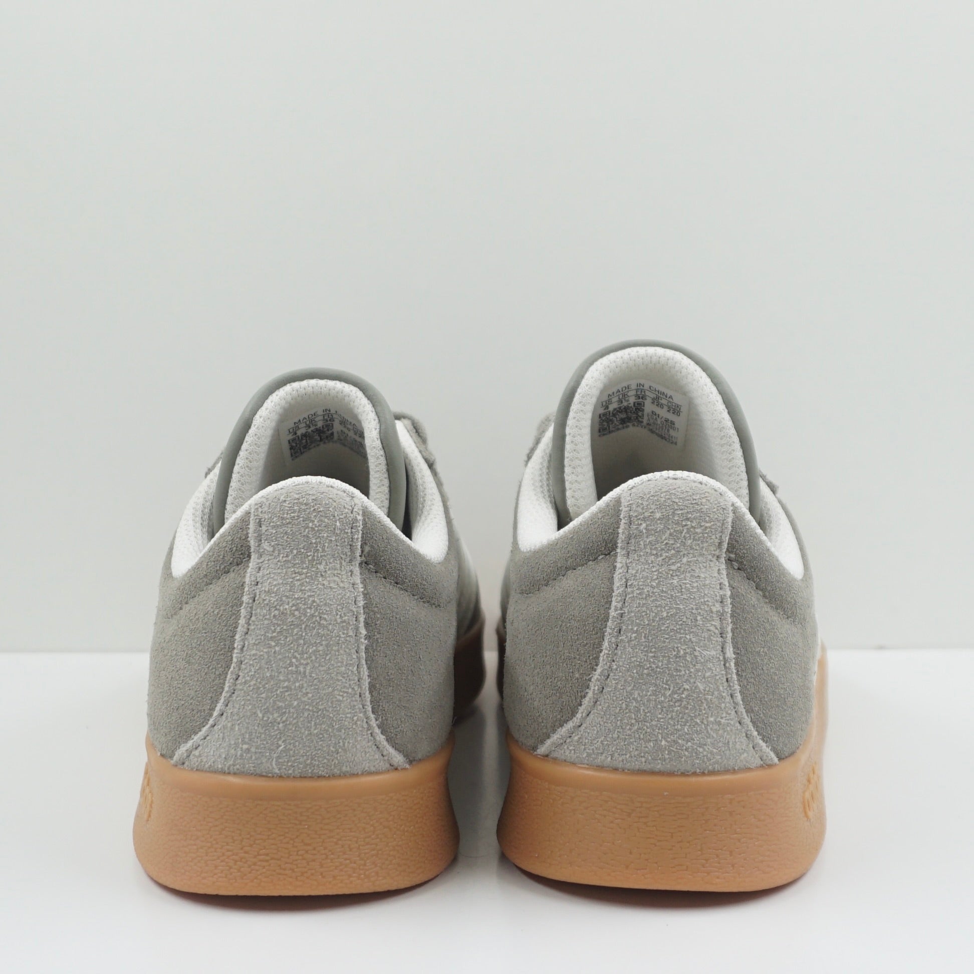 Adidas VL Court 2.0 Silver Pebble Off White Gold Metallic