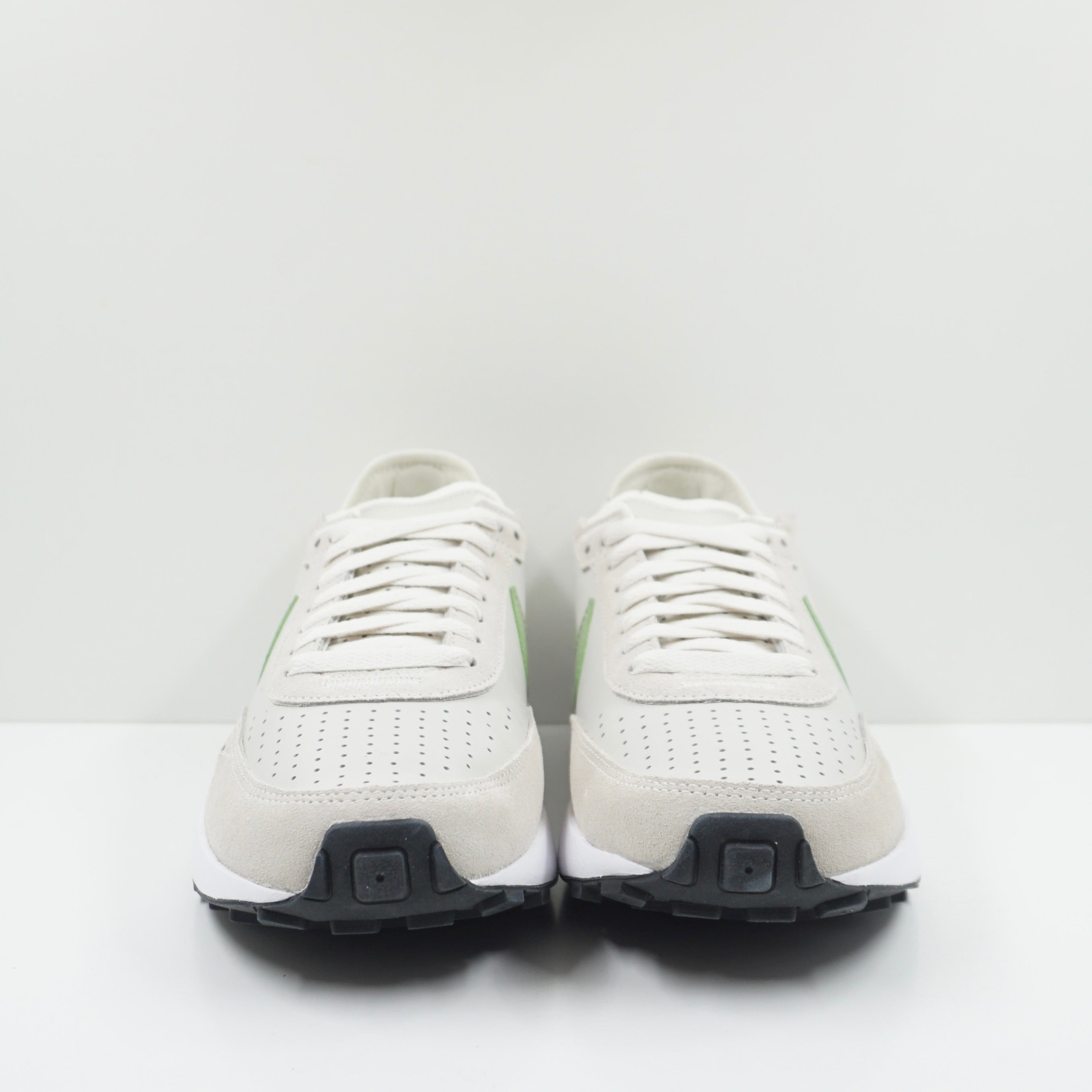 Nike Waffle One Leather Light Bone Oil Green