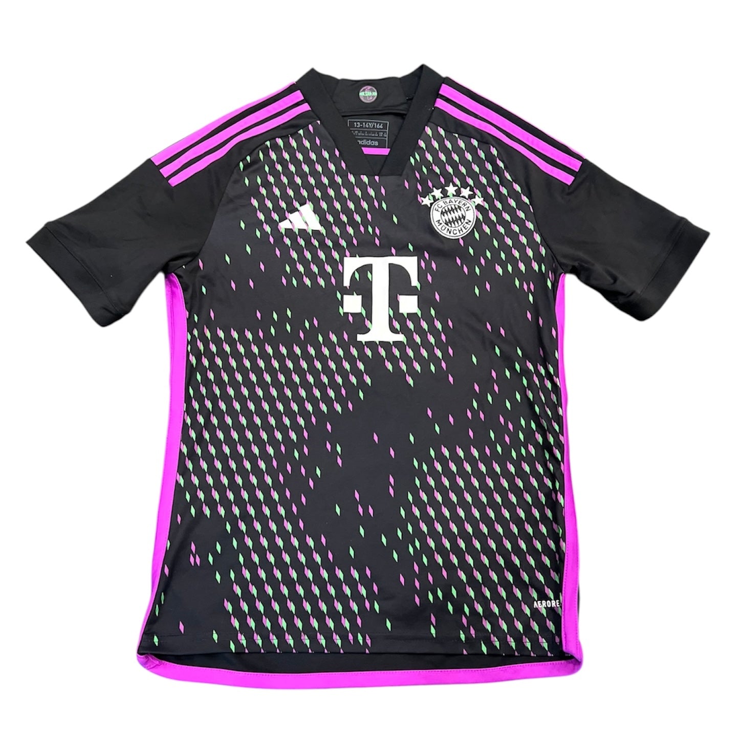 Adidas Bayern Munich 2023/24 Black Away Football Jersey (Youth)