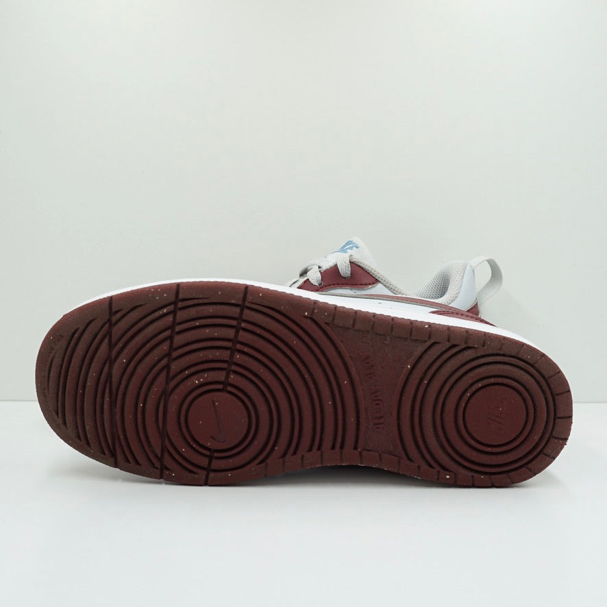 Nike Court Borough Low Recraft Dark Team Red Pure Platinum (GS)