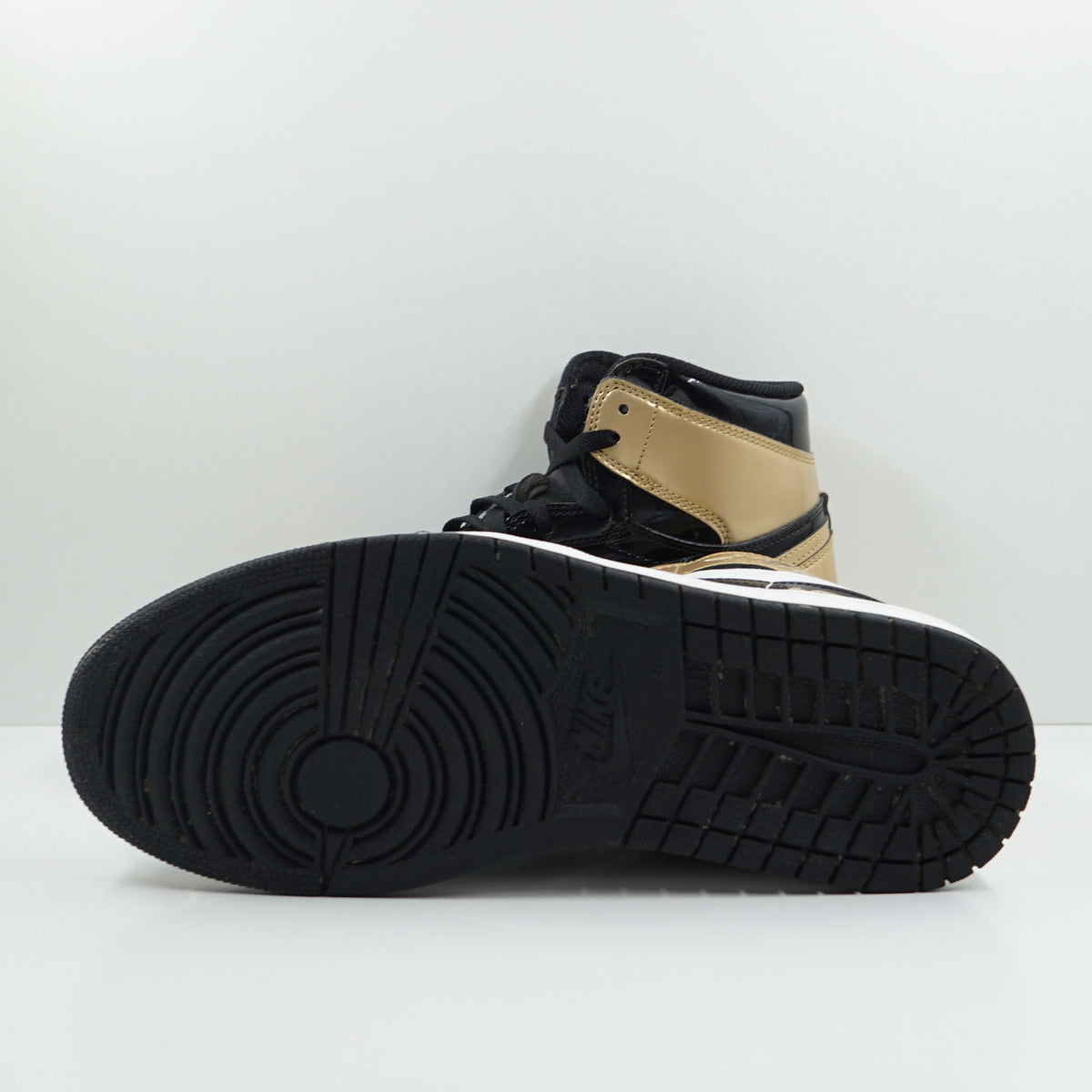 Jordan 1 Retro High NRG Patent Gold Toe