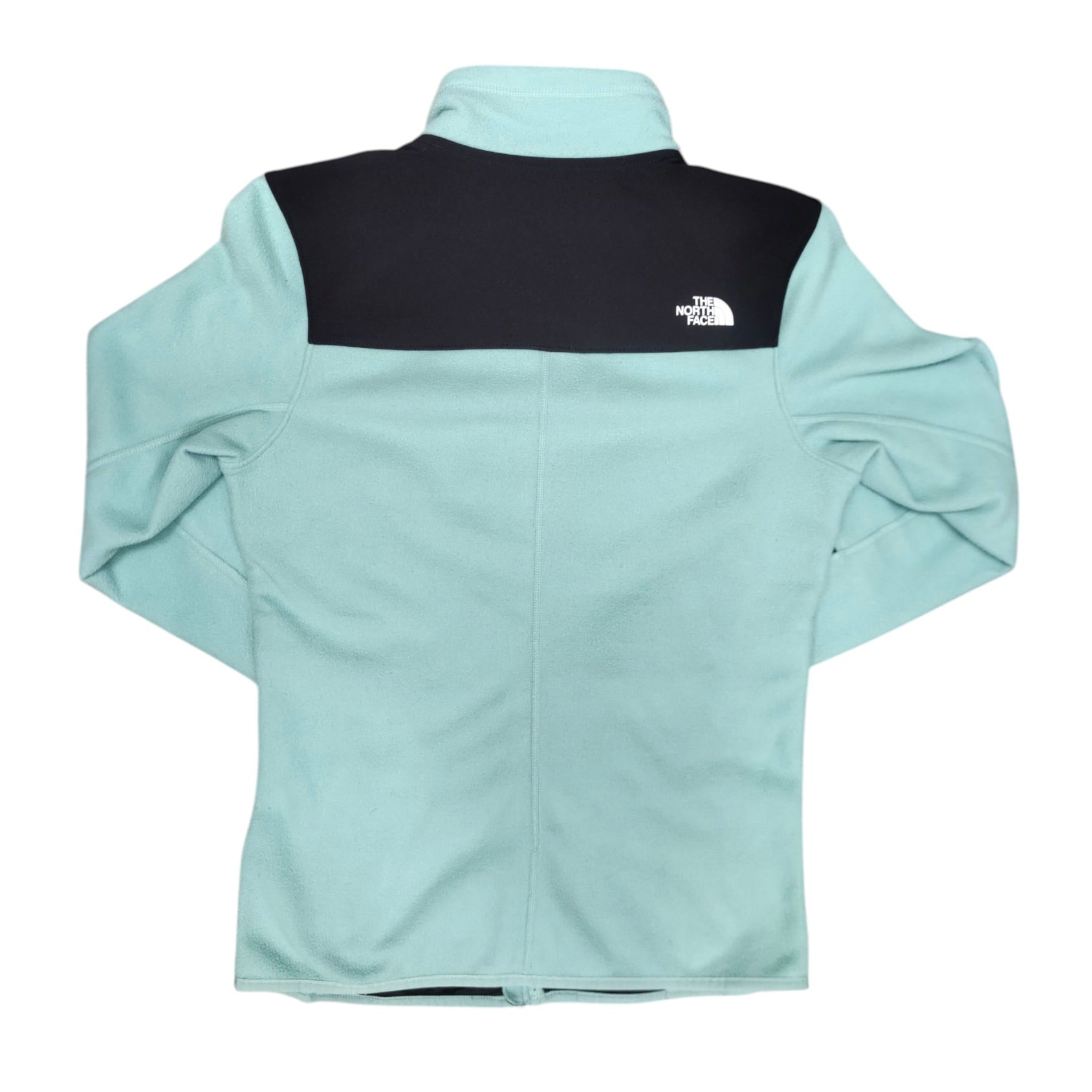 The North Face Denali Mid Layer Green Black Fleece Jacket (W)
