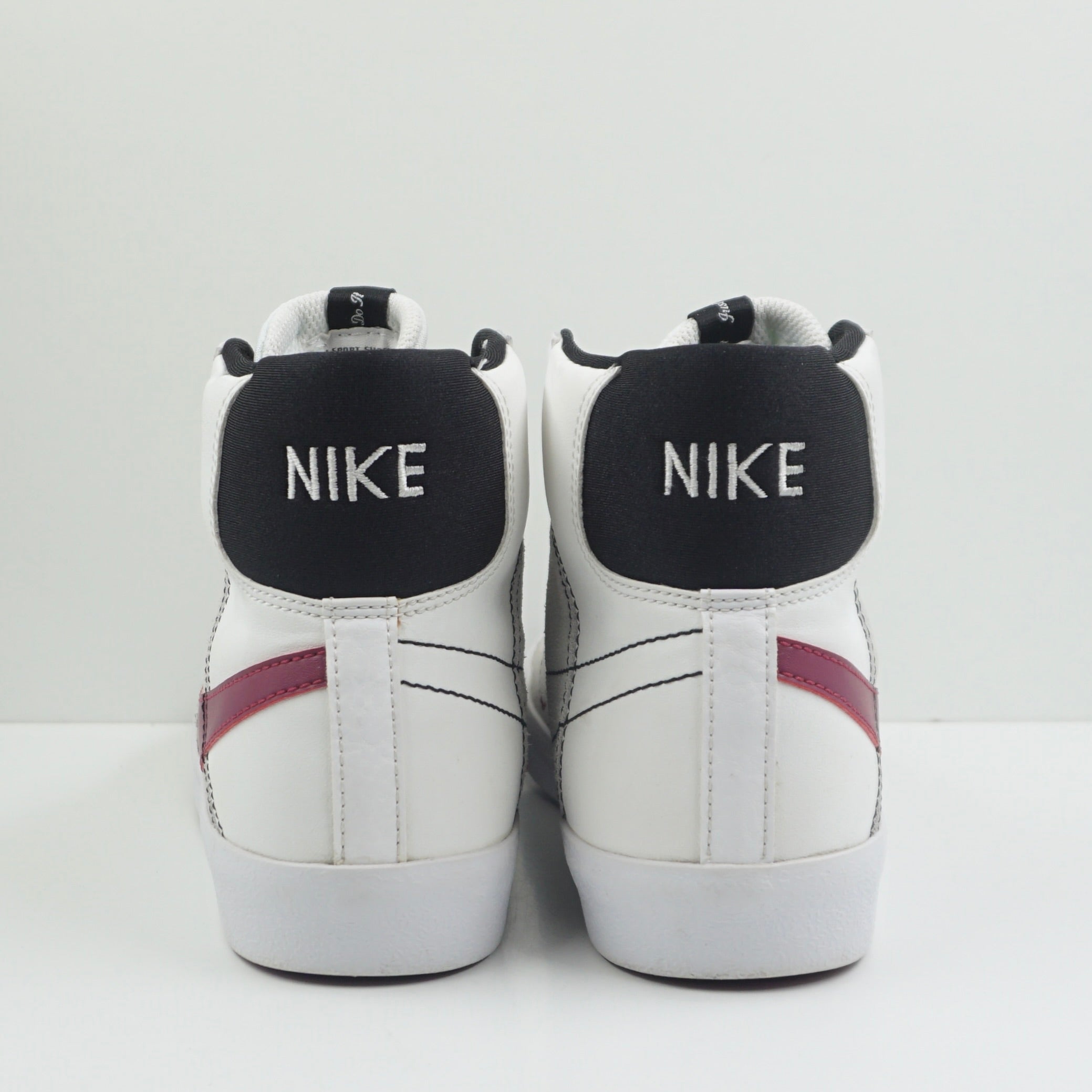 Nike Blazer Mid 77 SE White Rush Maroon (GS)