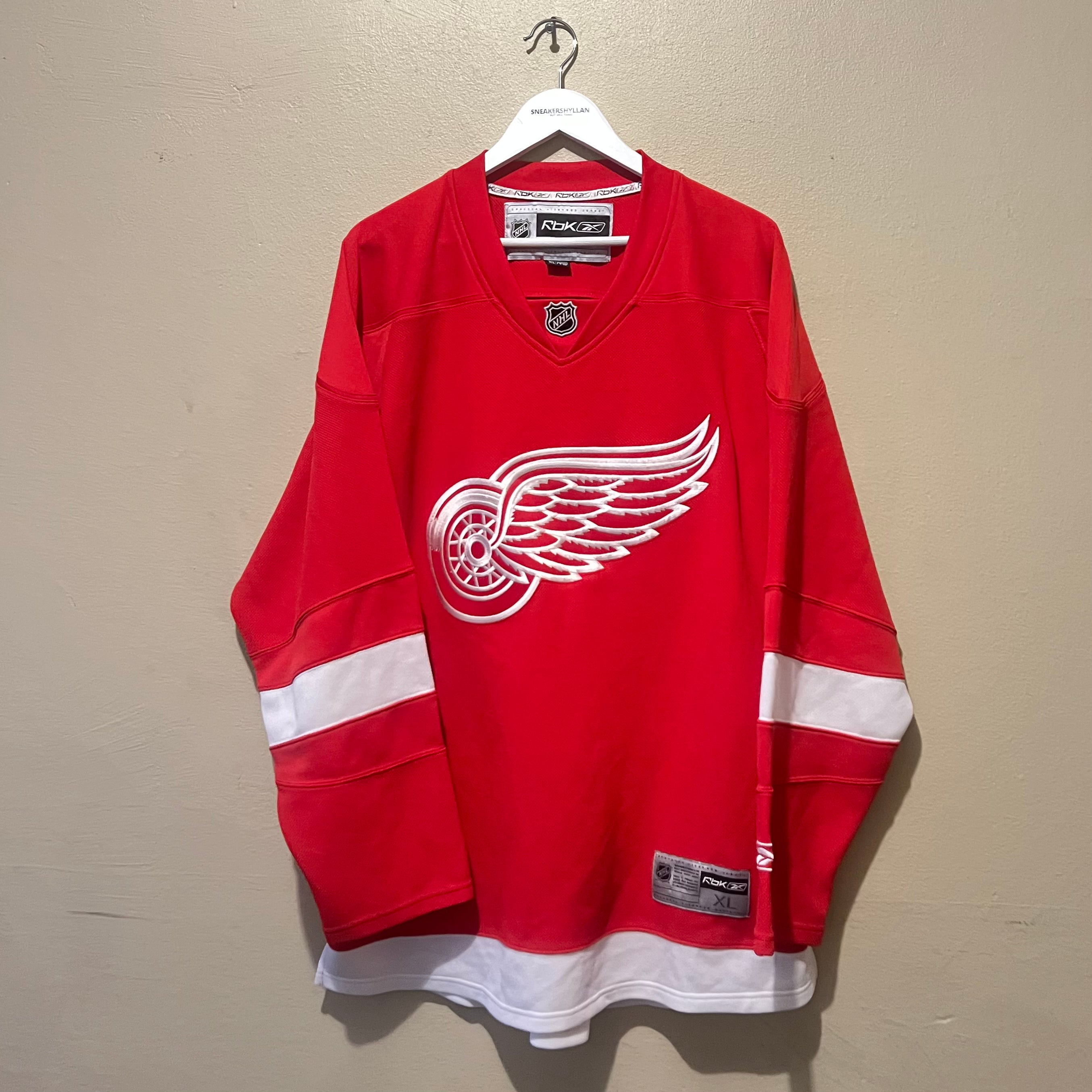 Reebok Detroit Red Wings Coach Sirois #1 NHL Jersey