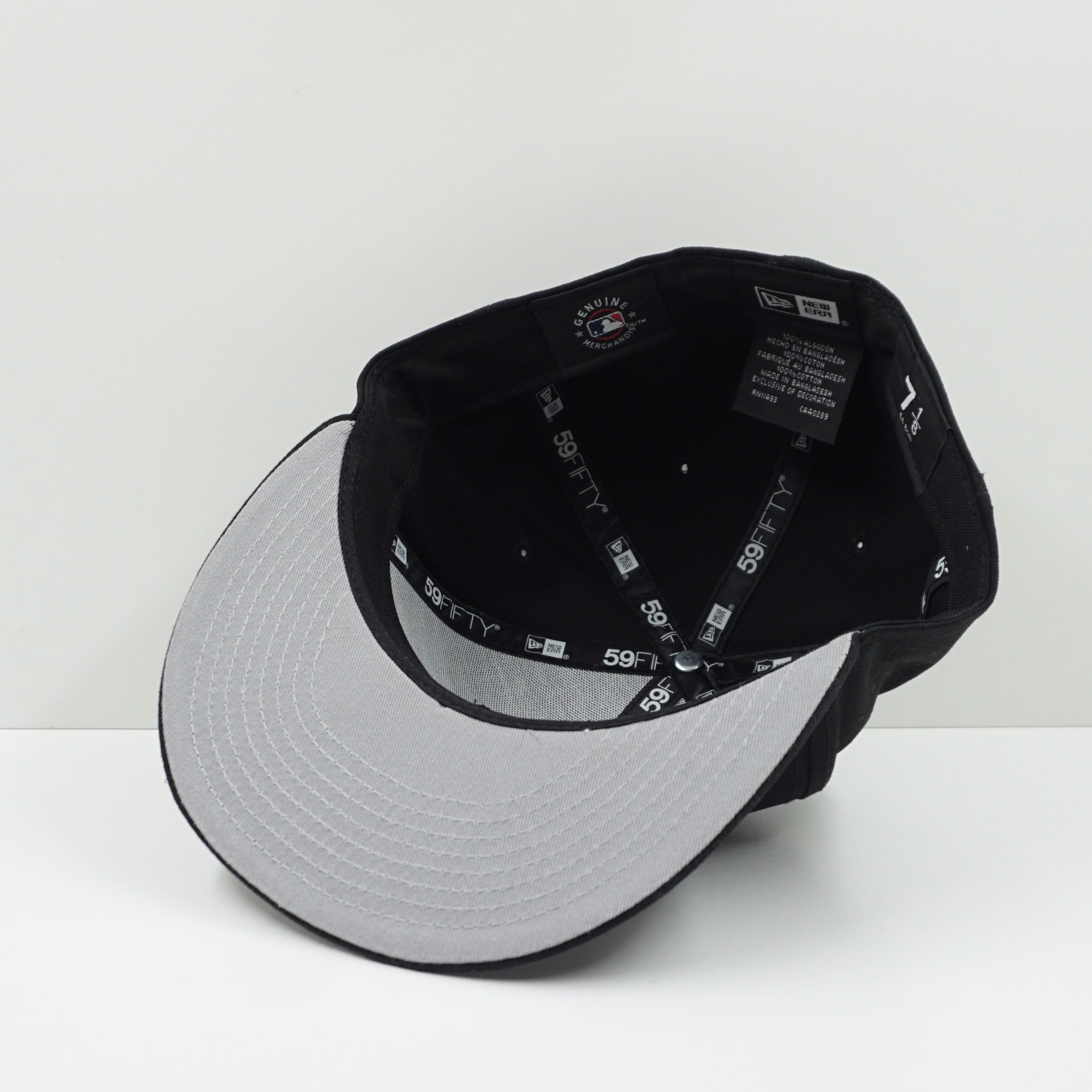 New Era Los Angeles Dodgers Black Baby Blue Fitted Cap