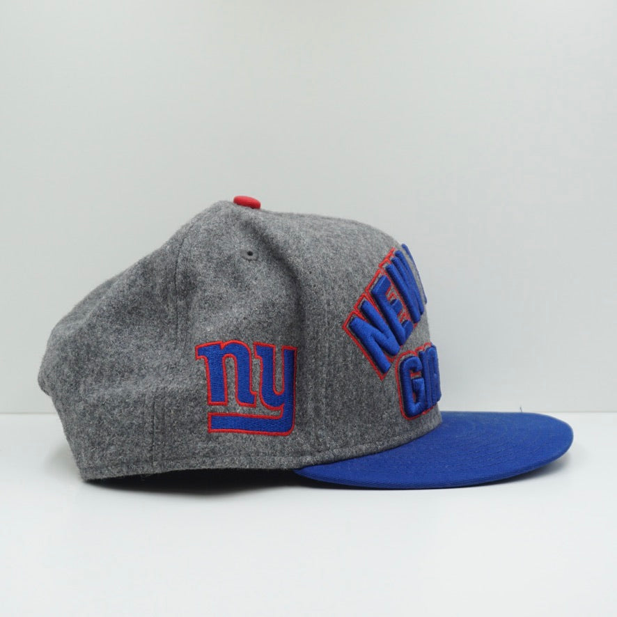 New Era New York Giants Grey Blue Snapback Cap