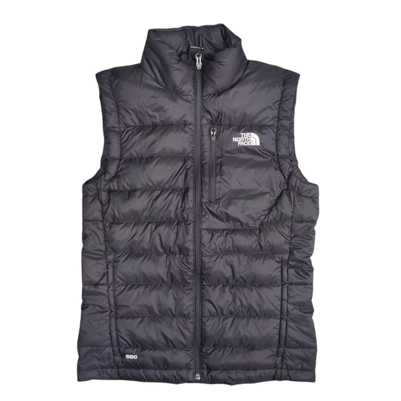 The North Face 550 Black Puffer Vest
