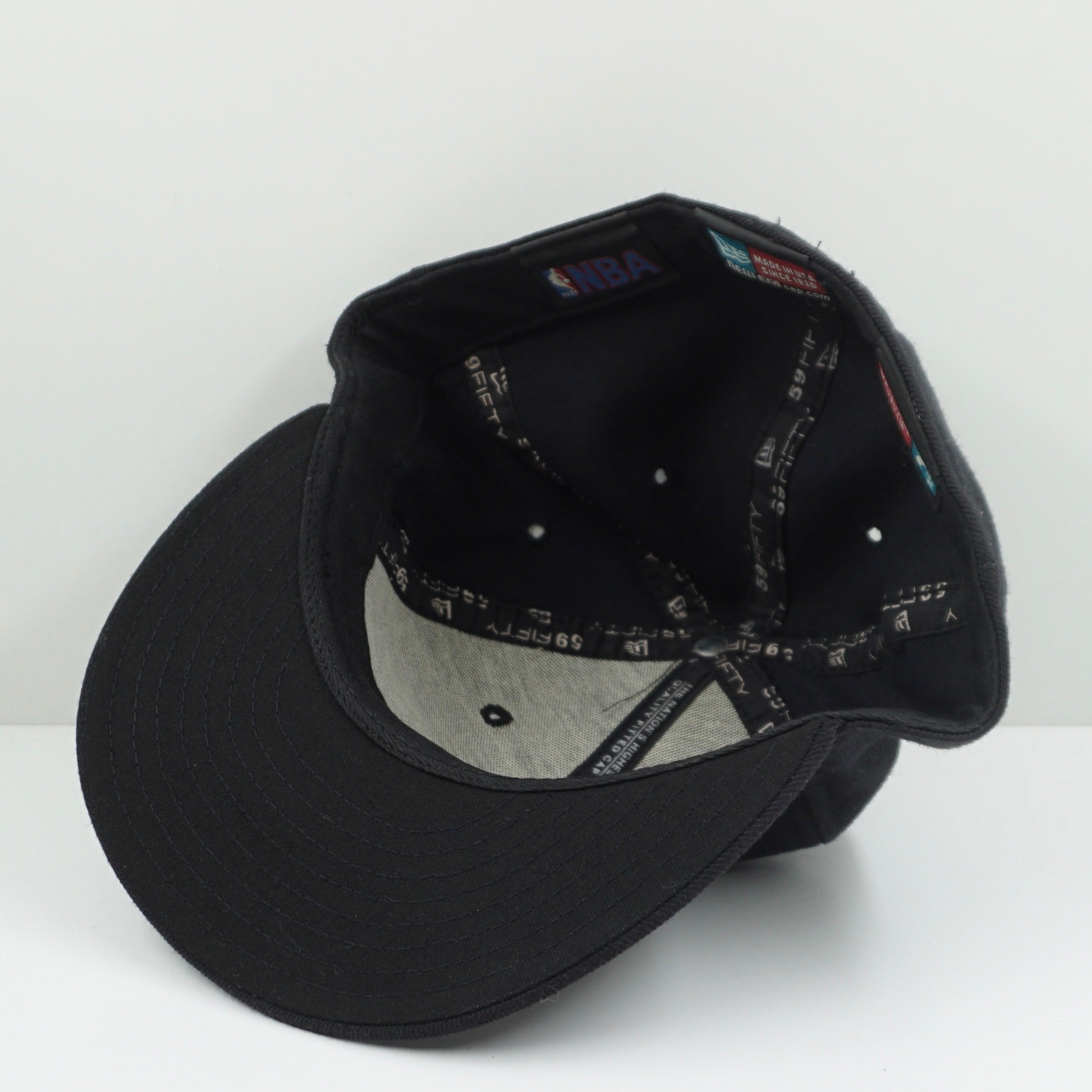 New Era Toronto Raptors Black Fitted Cap