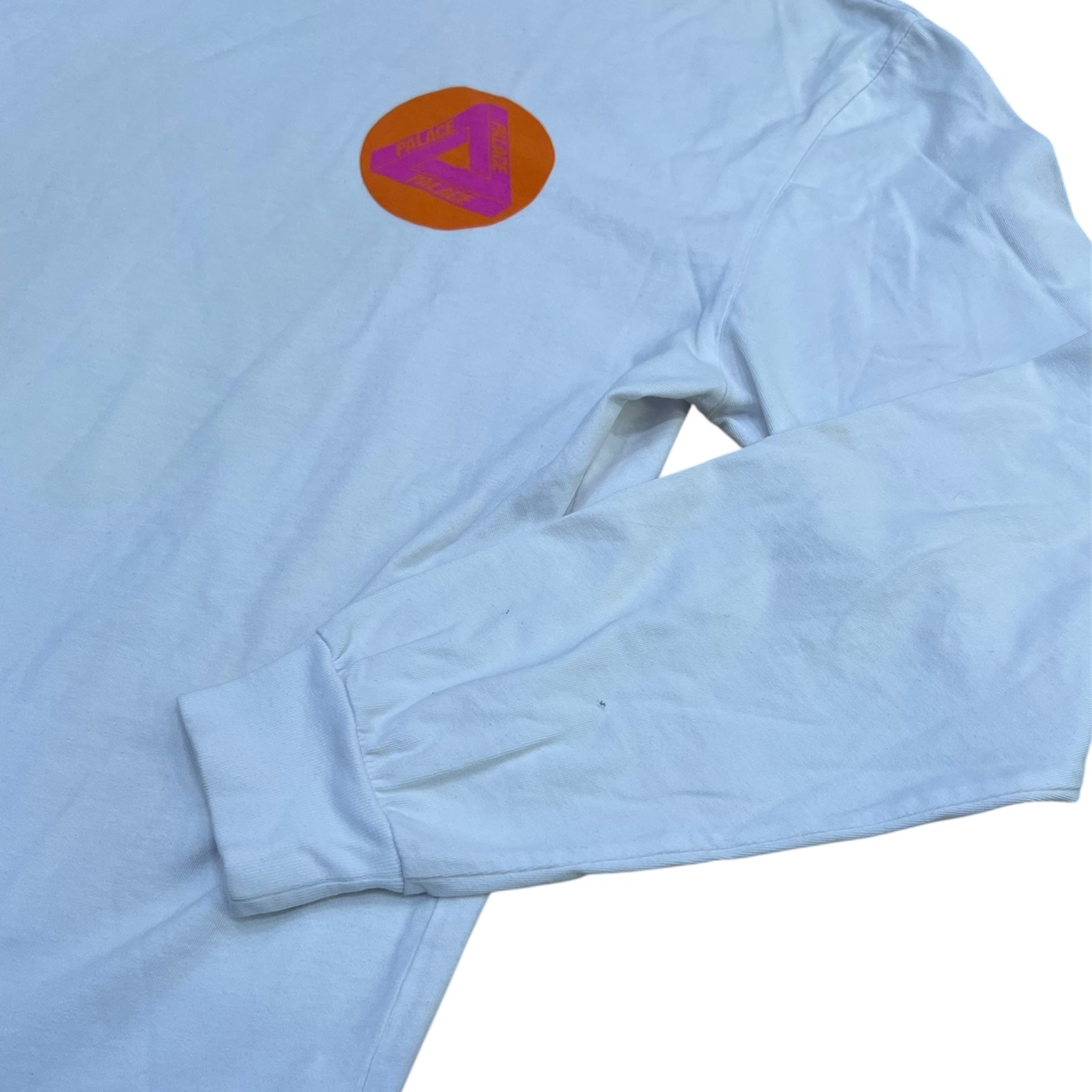 Palace FW16 Multi P White Long Sleeve