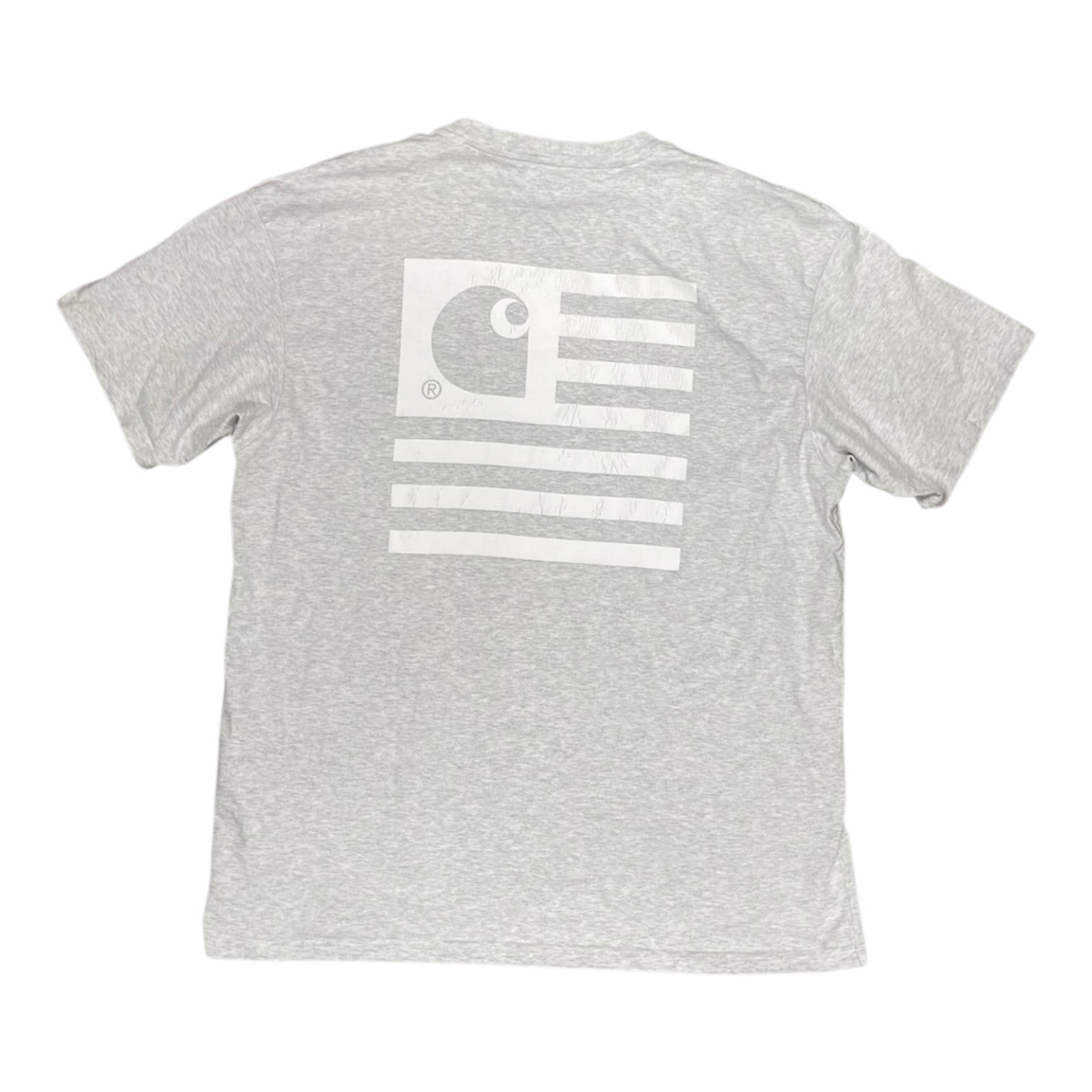 Carhartt State White Grey Tshirt