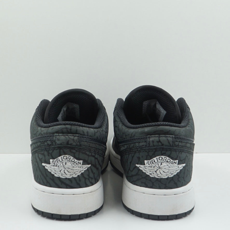 Jordan 1 Low SE Black Elephant (GS)