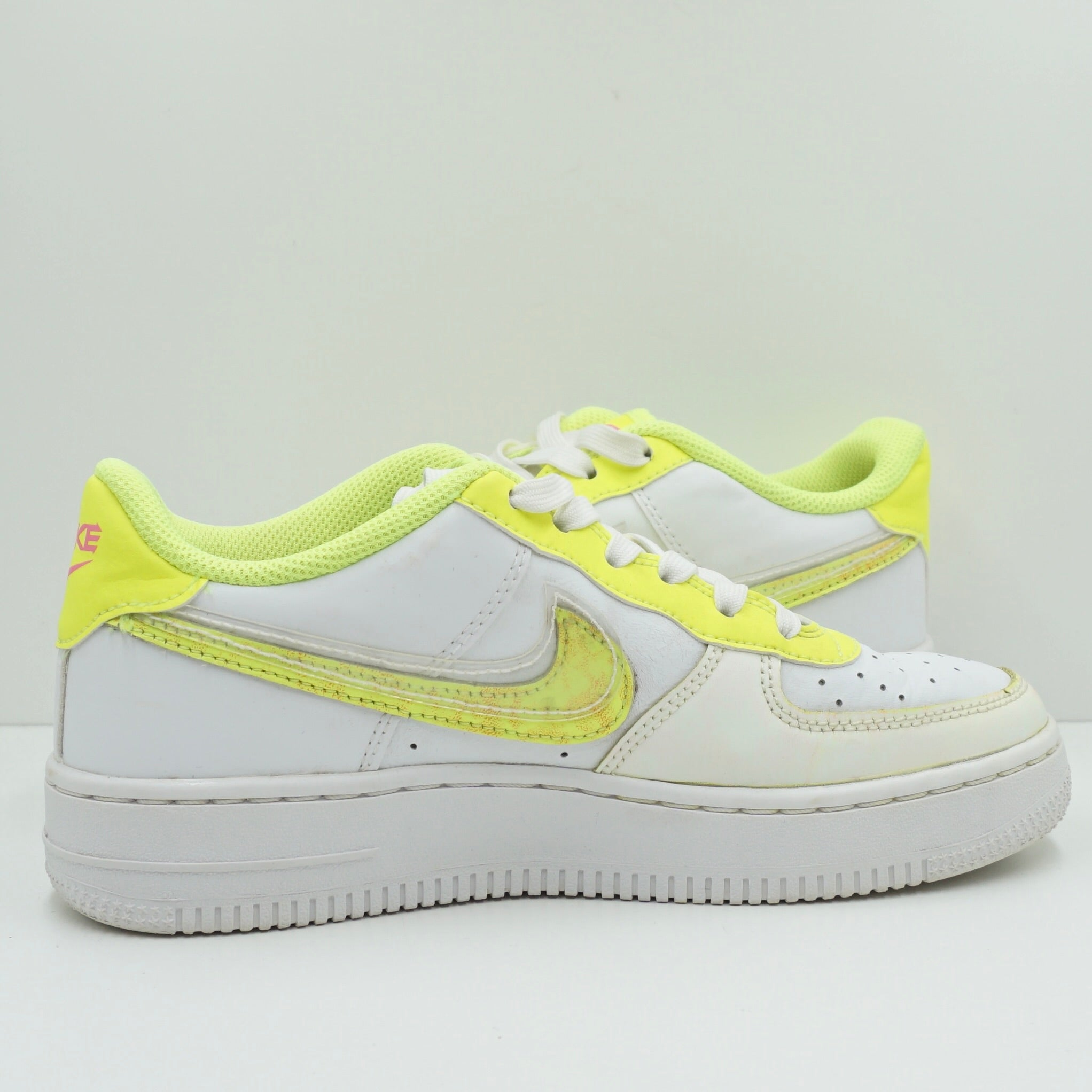 Nike Air Force LV8 White Pink Volt (GS)
