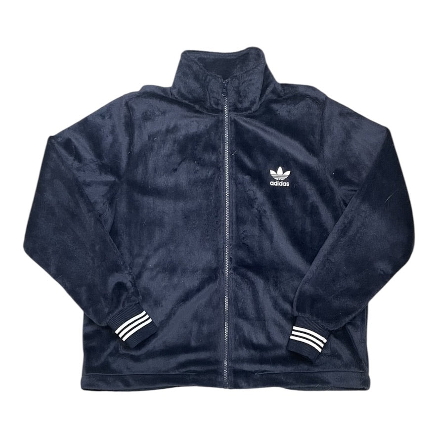 Adidas Fleece Navy Track Top (W)