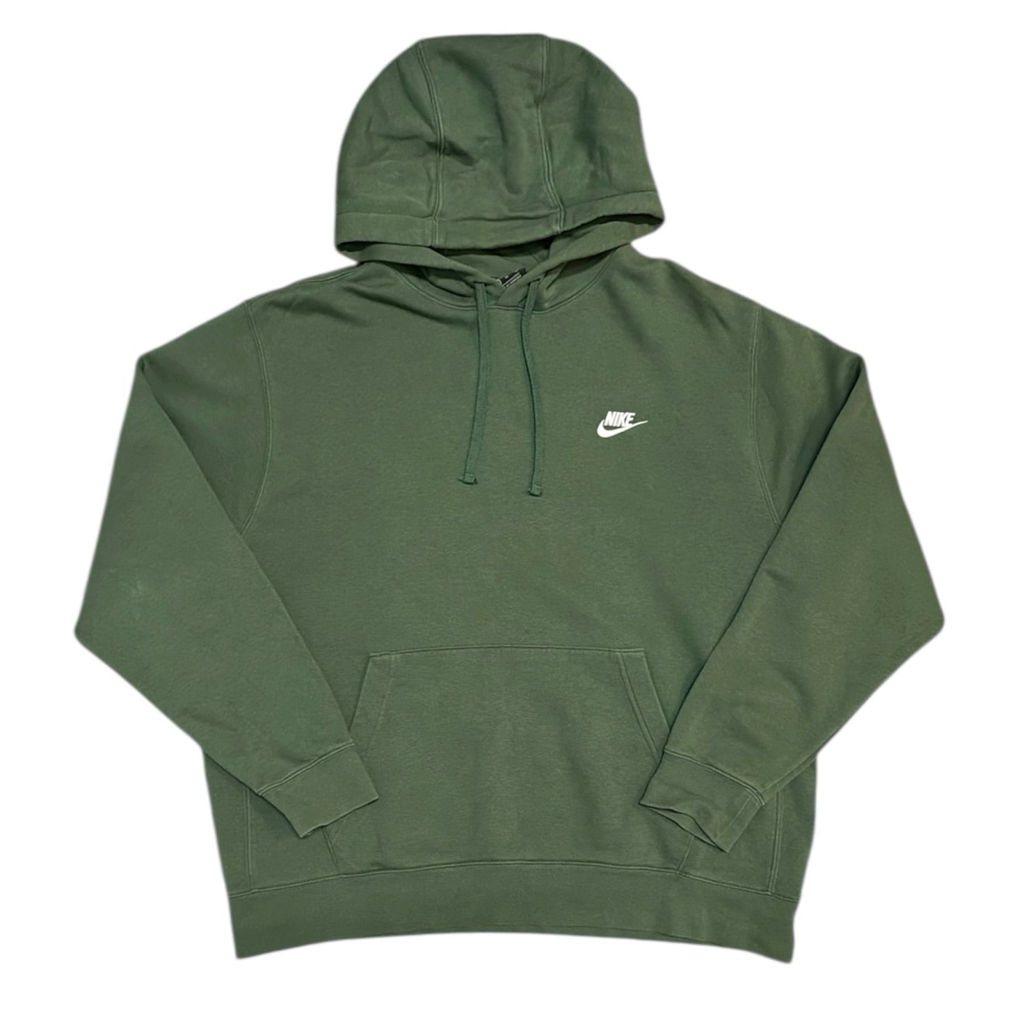 Nike Sportswear Club Fleece Green Pullover Hoodie