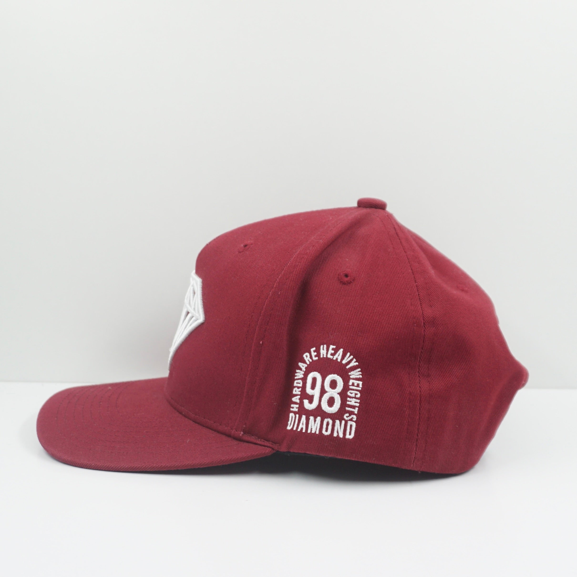 Diamond Supply Bugundy Snapback Cap