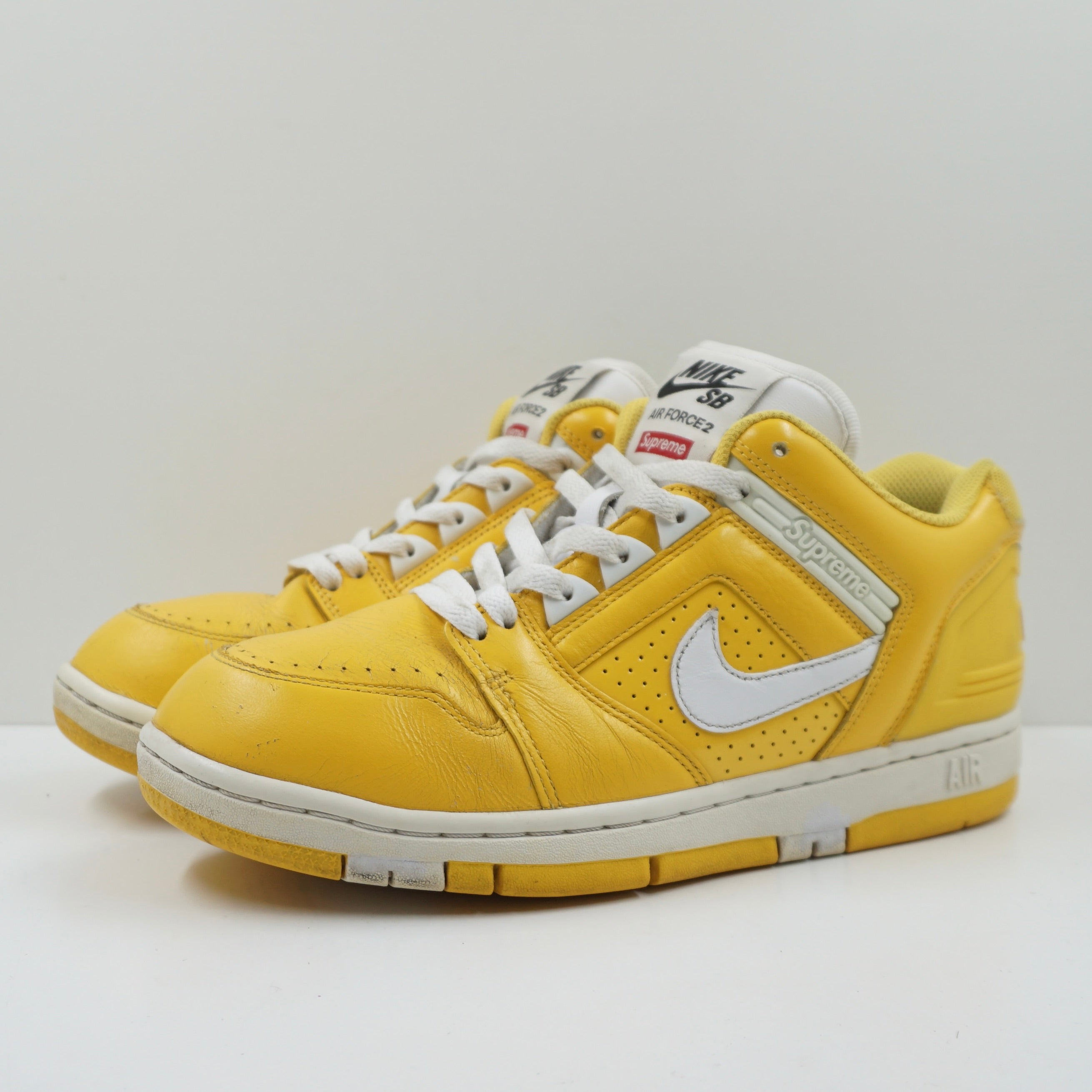 Nike SB Air Force 2 Low Supreme Yellow