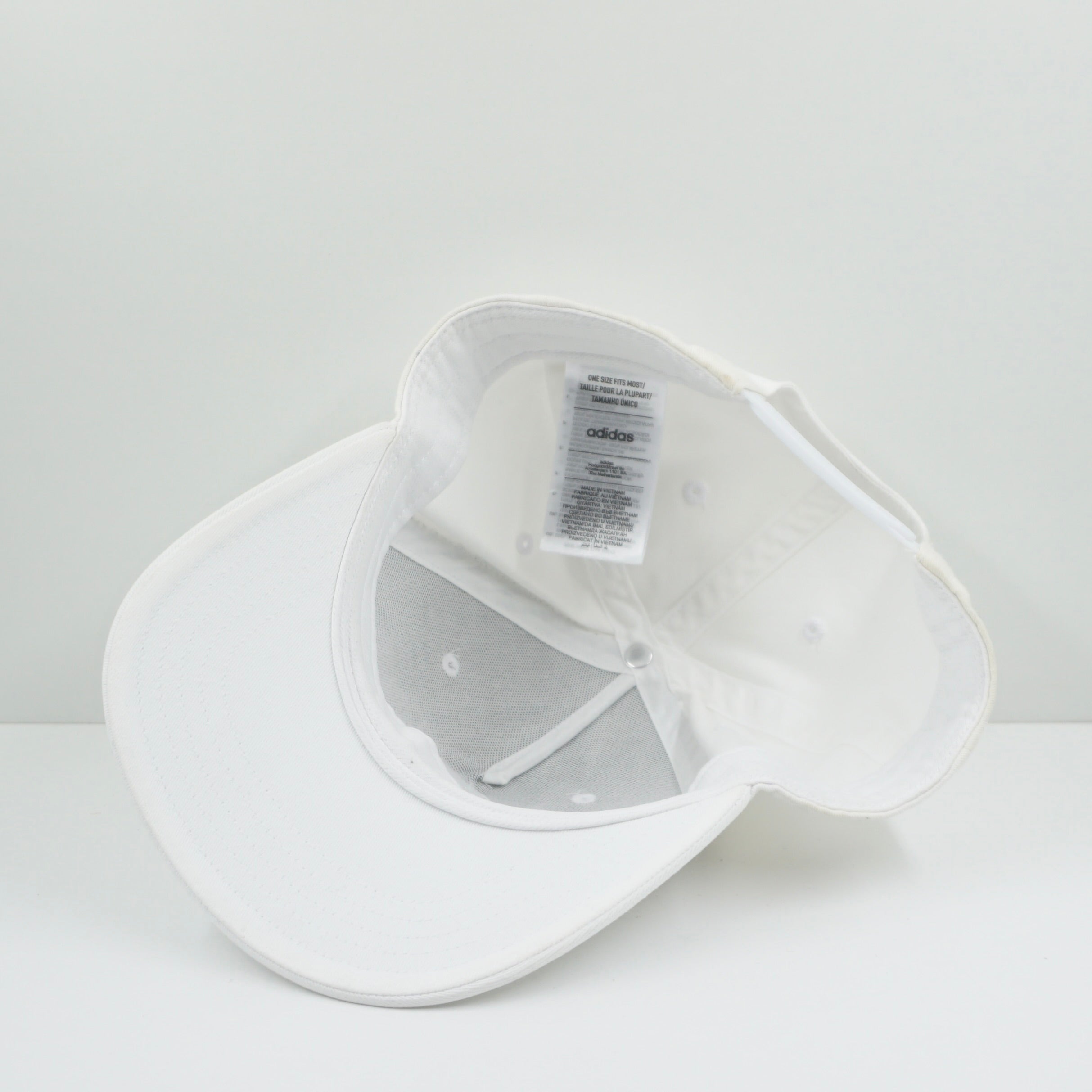 Adidas Performance Real Madrid RMCF Away White Adjustable Cap