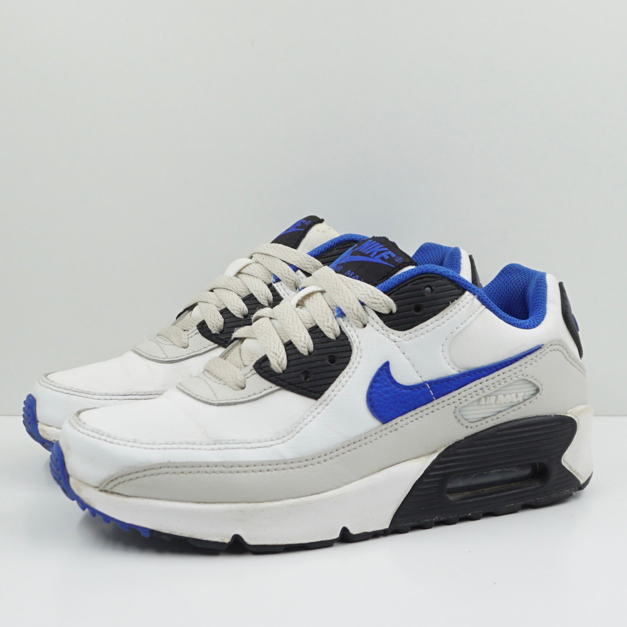 Nike Air Max 90 LTR White Racer Blue Light Bone (GS)