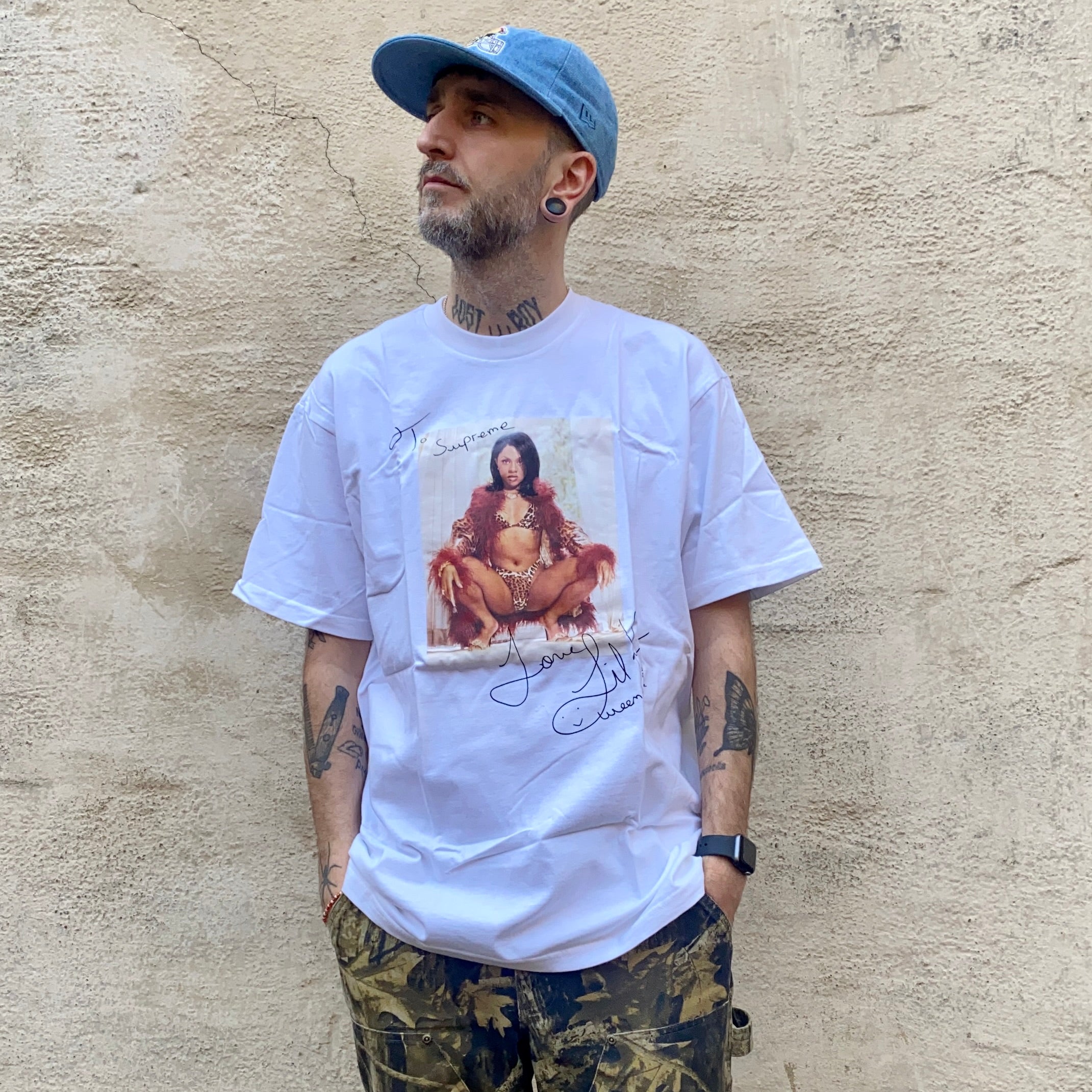 Supreme SS22 Lil Kim White Tshirt