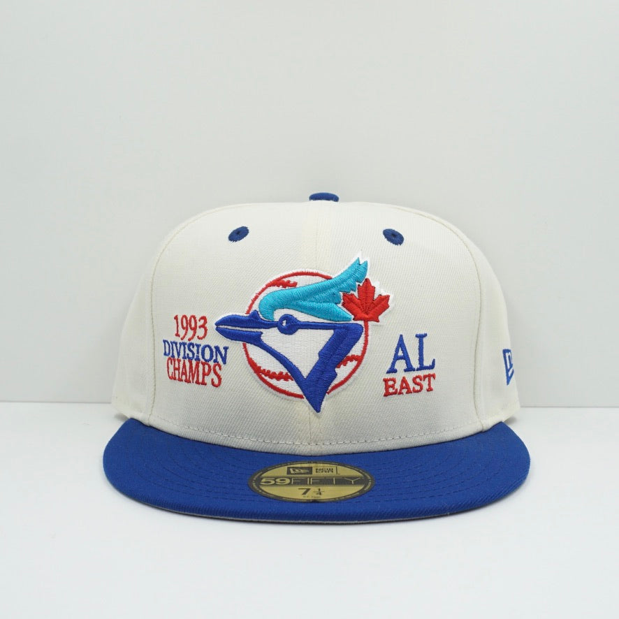 New Era Toronto Blue Jays Cream Blue Fitted Cap