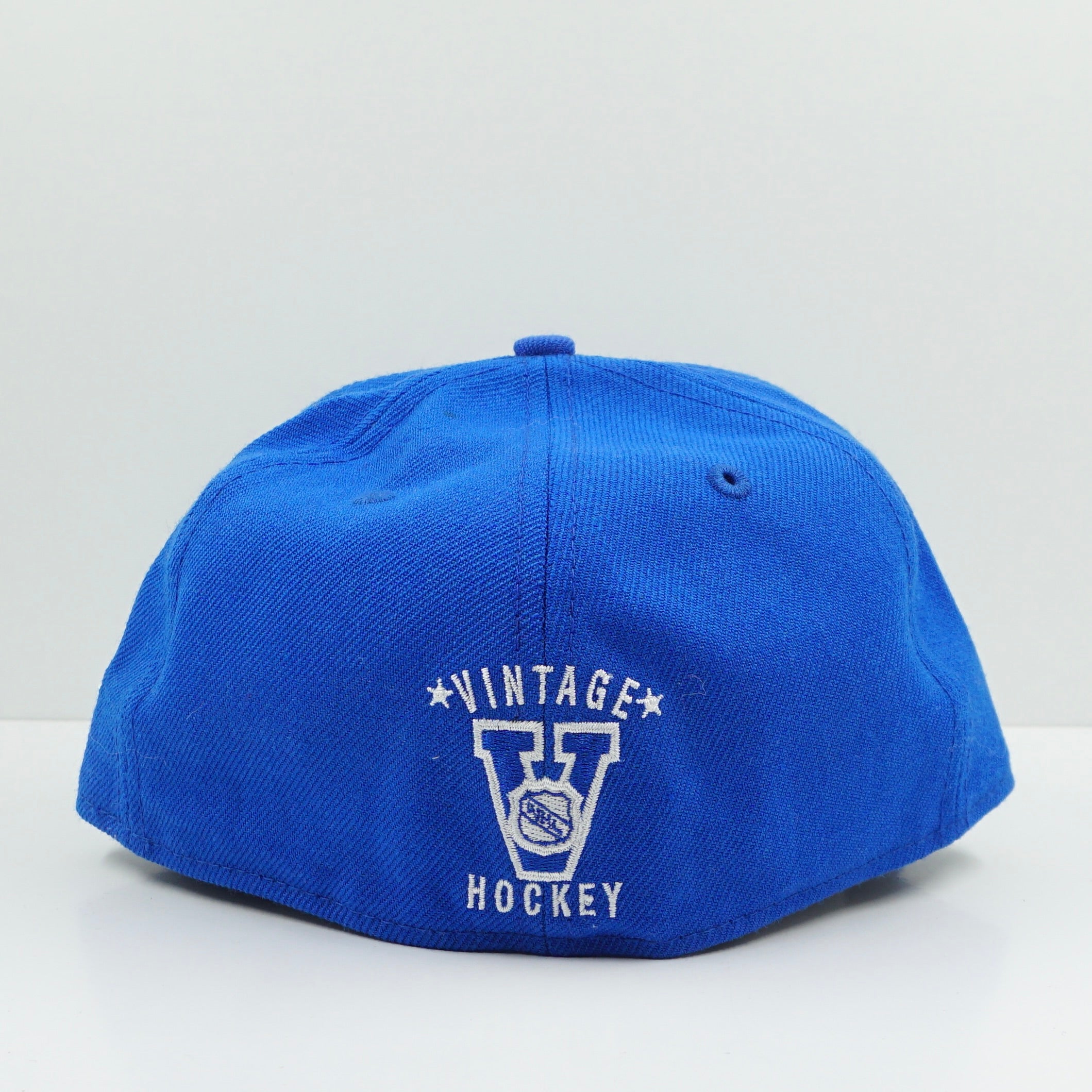 New Era Quebec Nordiques Blue White Fitted Cap