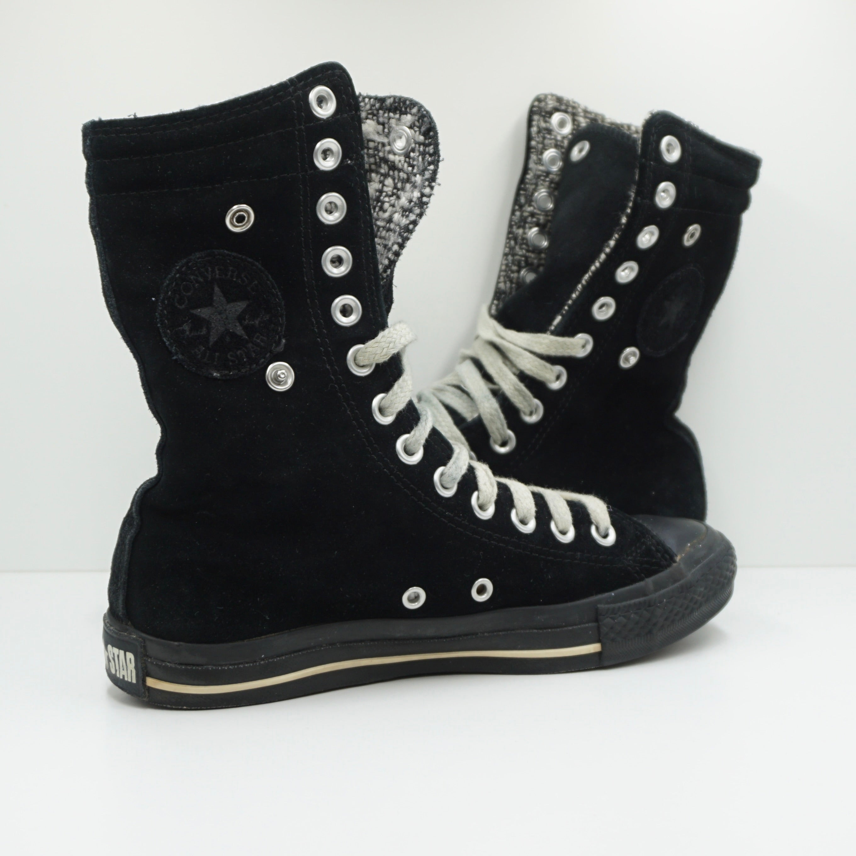 Converse All Star Black Suede High
