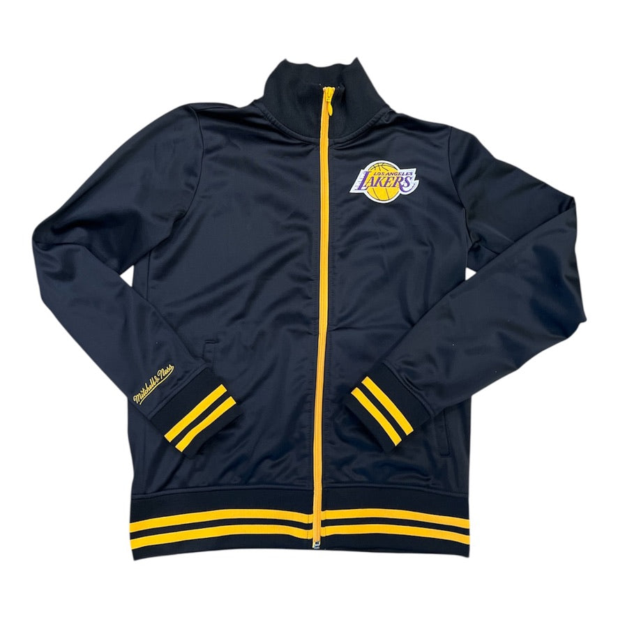 Mitchell & Ness HWC Los Angeles Lakers Black Track Jacket (W)