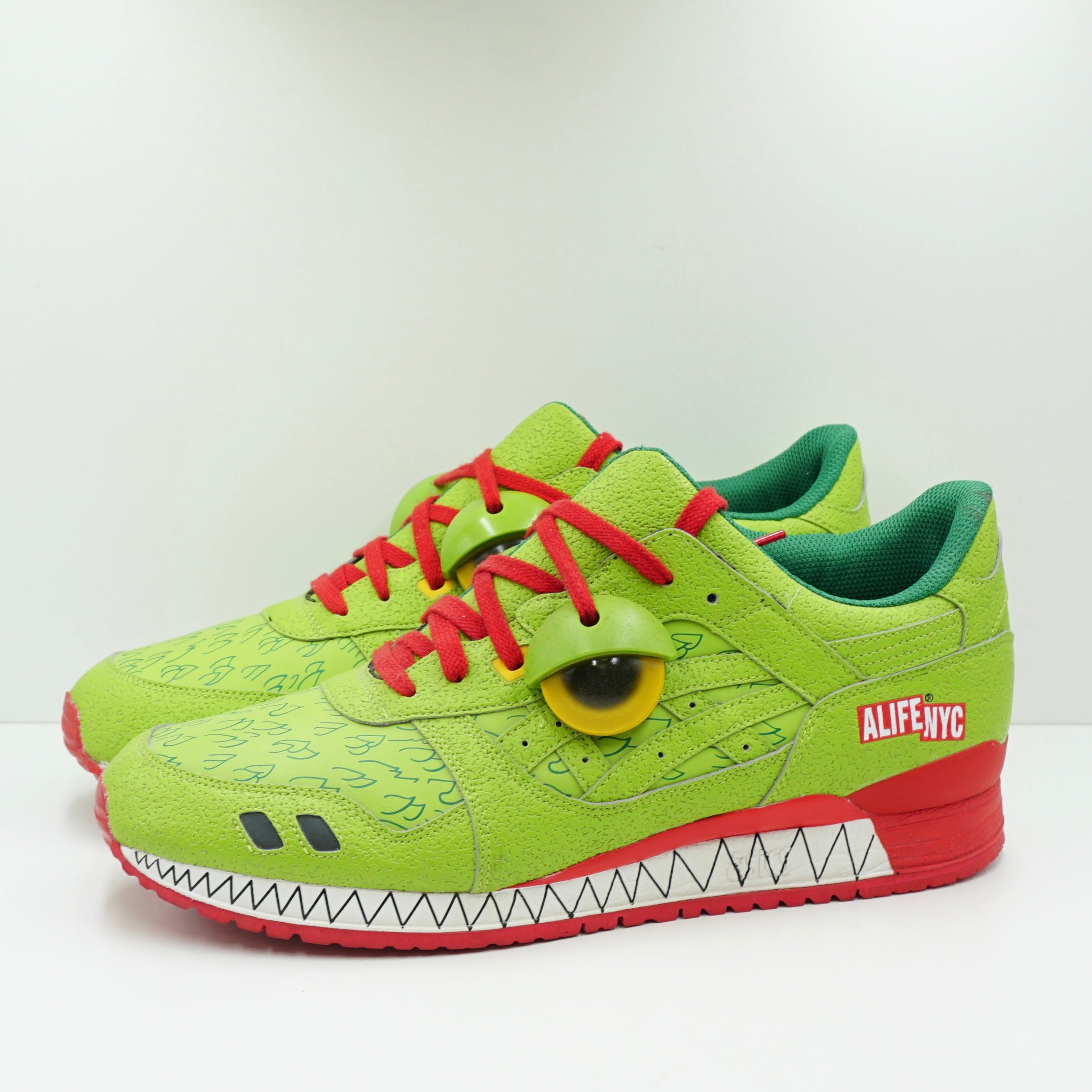 スニーカー ASICS GEL-LYTE III Alife GREEN MONSTER 3 Asics Gel-Lyte III Alife Green Monster