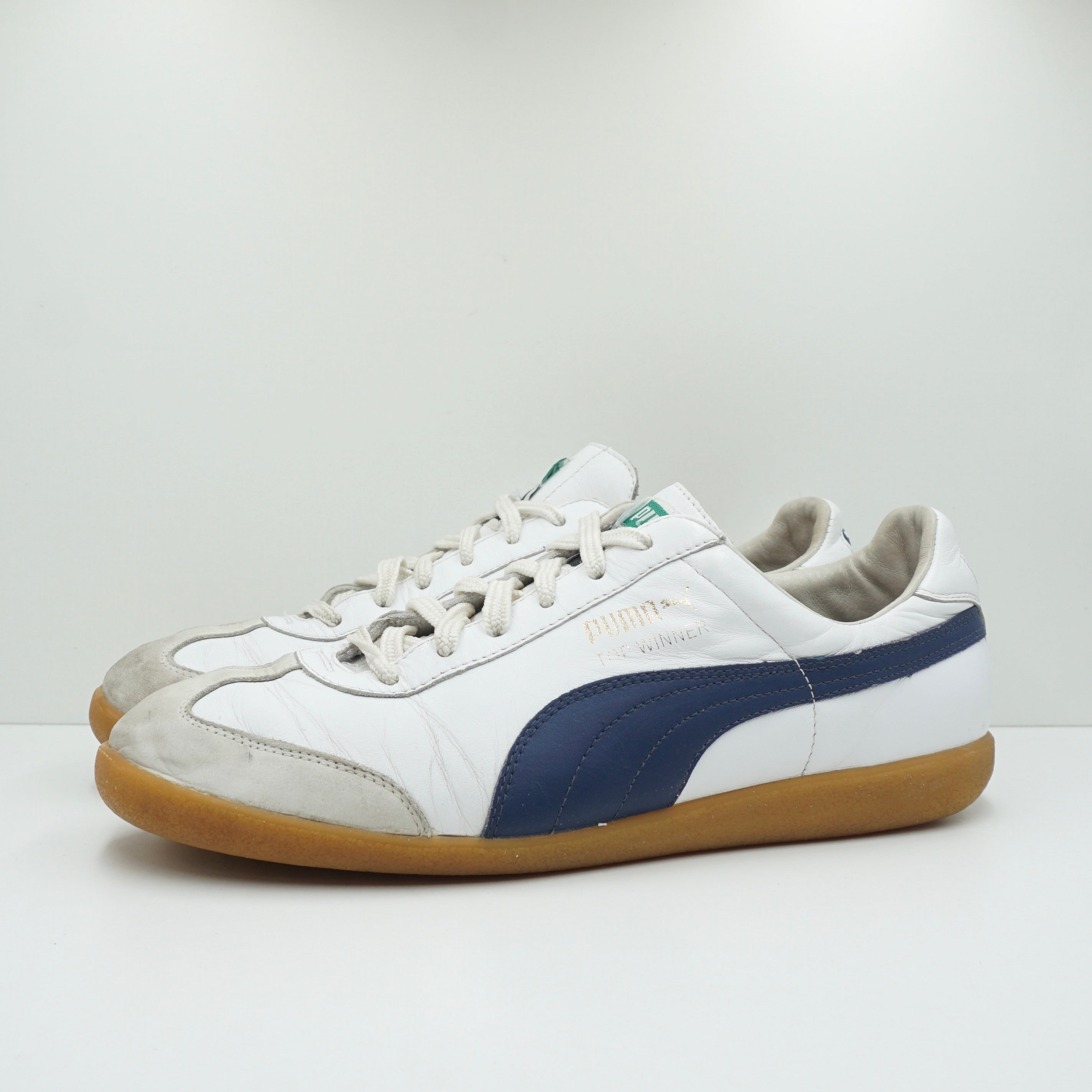 Puma Top Winner White Navy